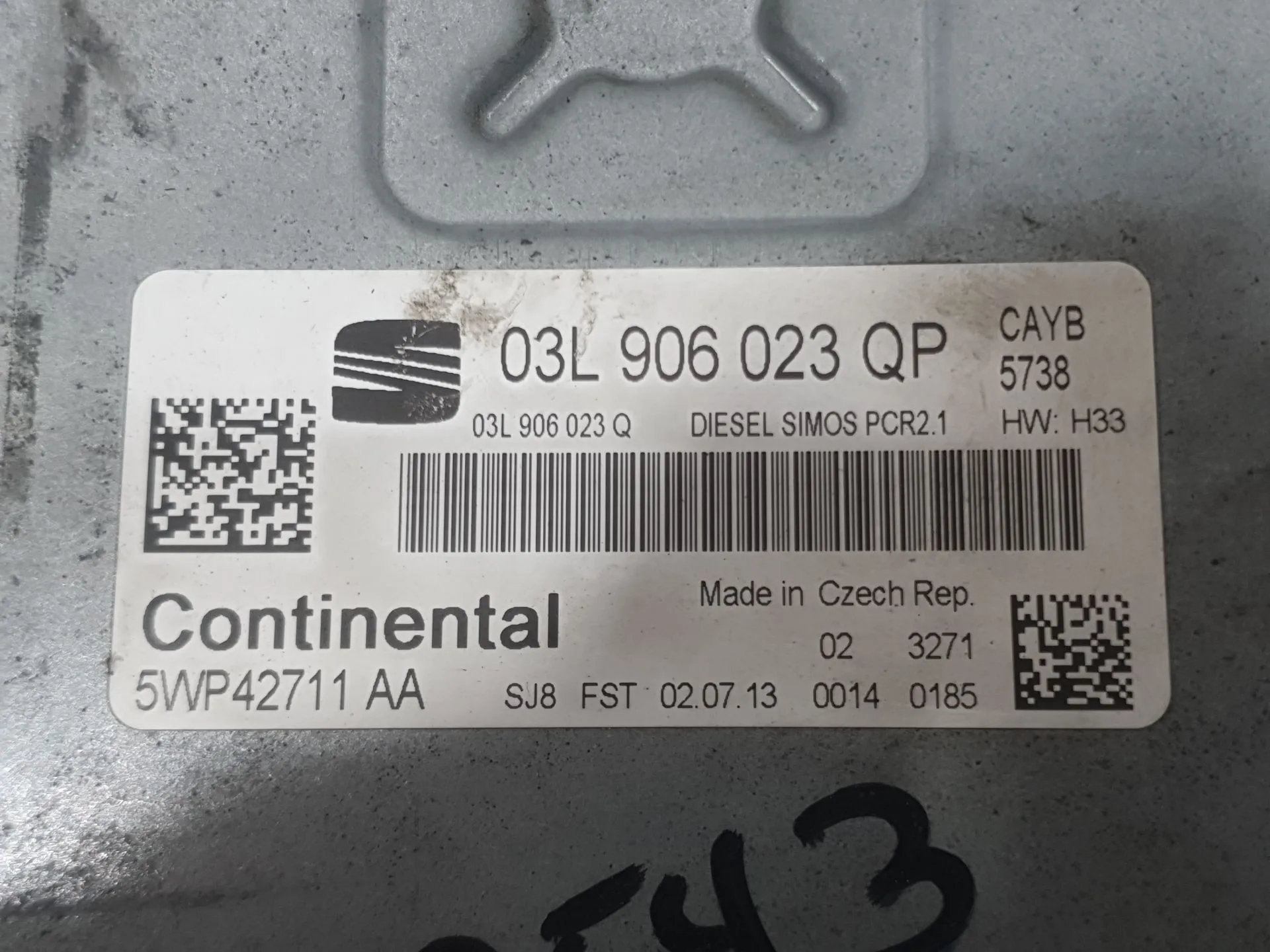 Centralita Motor Uce para Seat Toledo Iv (Kg3)