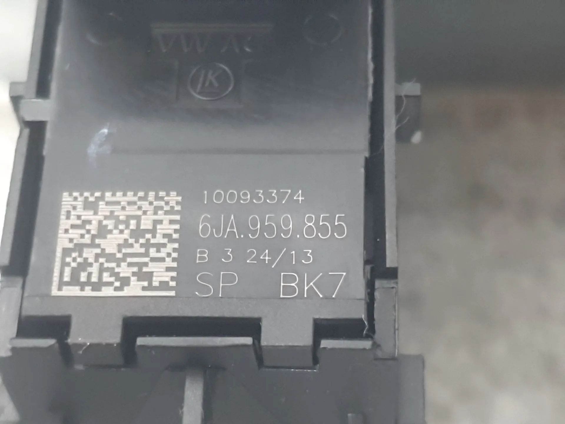Mando Elevalunas Trasero Izquierdo para Seat Toledo Iv (Kg3)