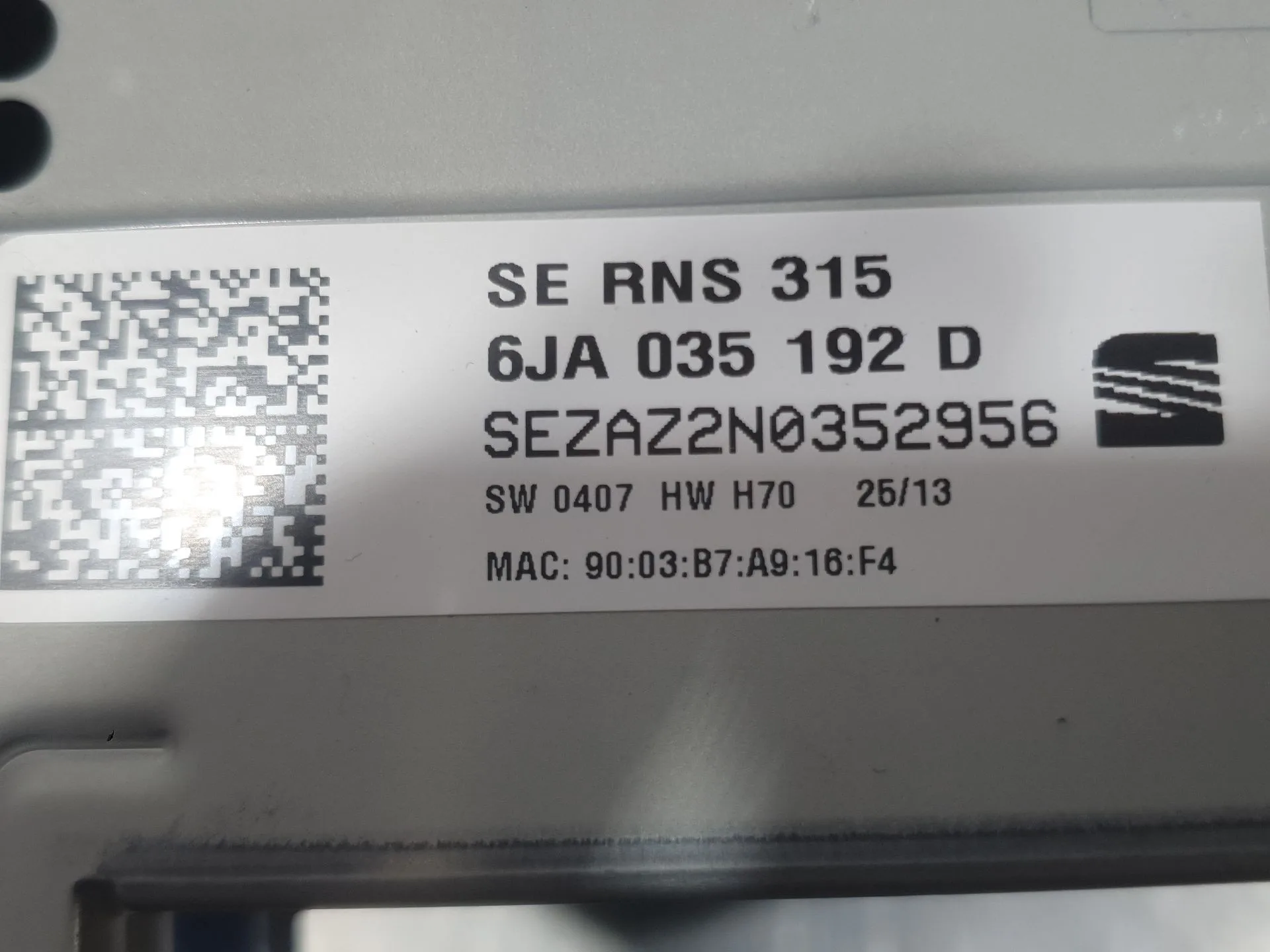 Sistema Navegacion Gps para Seat Toledo Iv (Kg3)