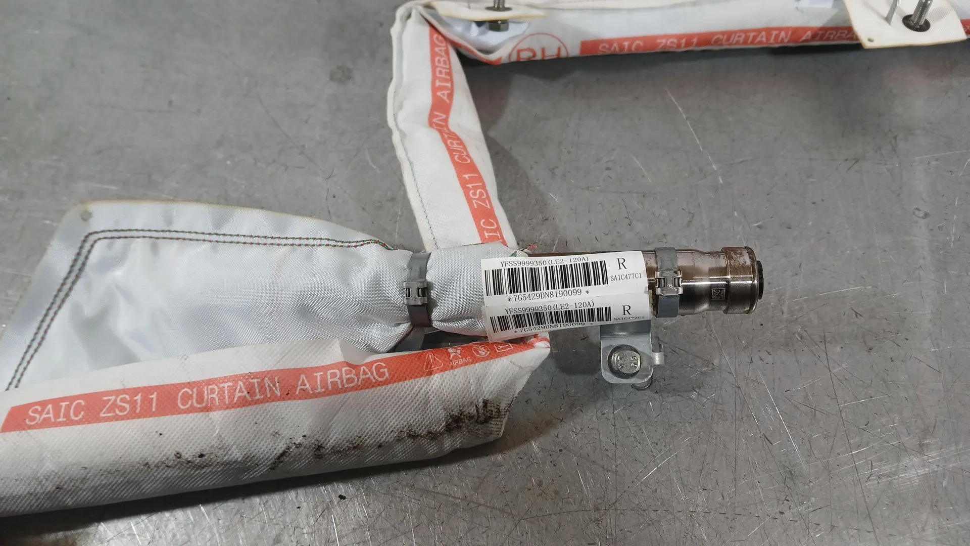 Airbag Cortina Delantero Derecho para Mg Zs Suv (Azs1)