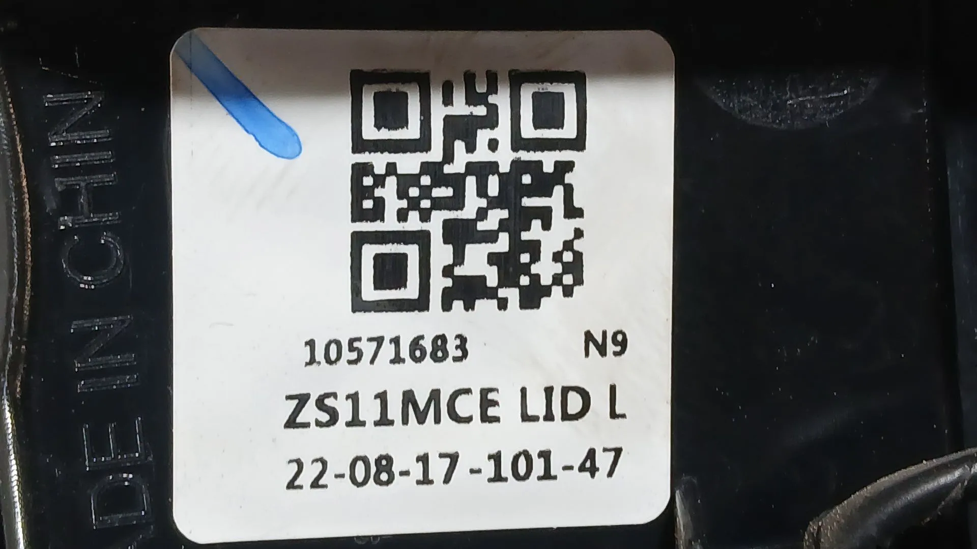 Piloto Trasero Izquierdo Interior para Mg Zs Suv (Azs1)