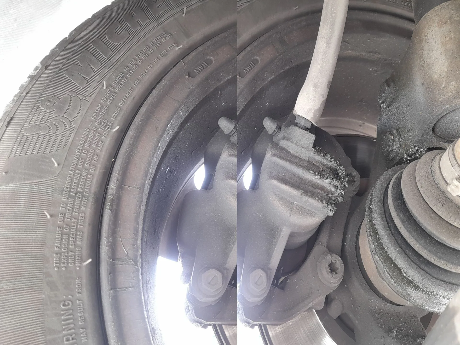 Pinza Freno Delantera Derecha para Peugeot 307 Cc (3B)