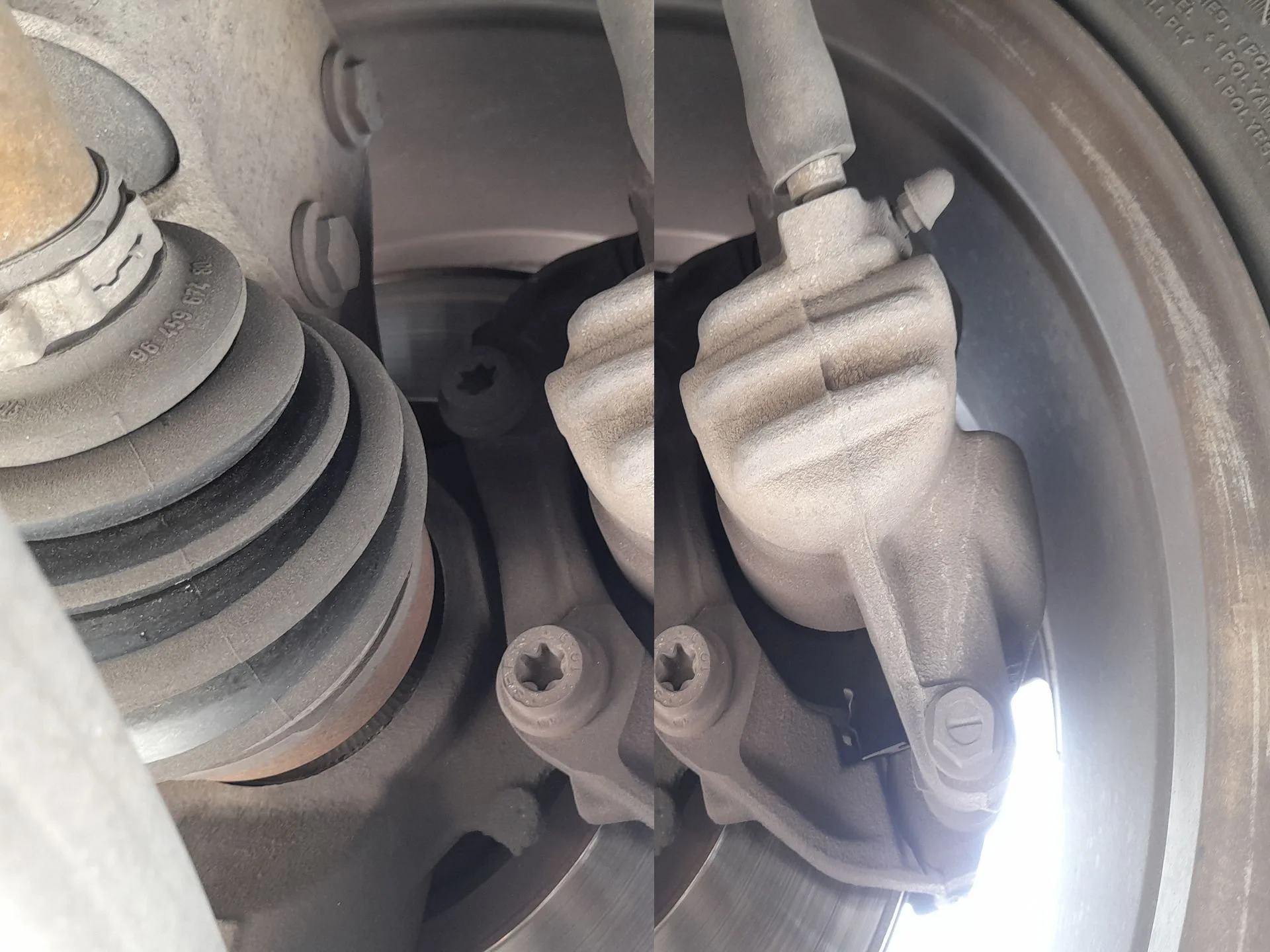 Pinza Freno Delantera Izquierda para Peugeot 307 Cc (3B)