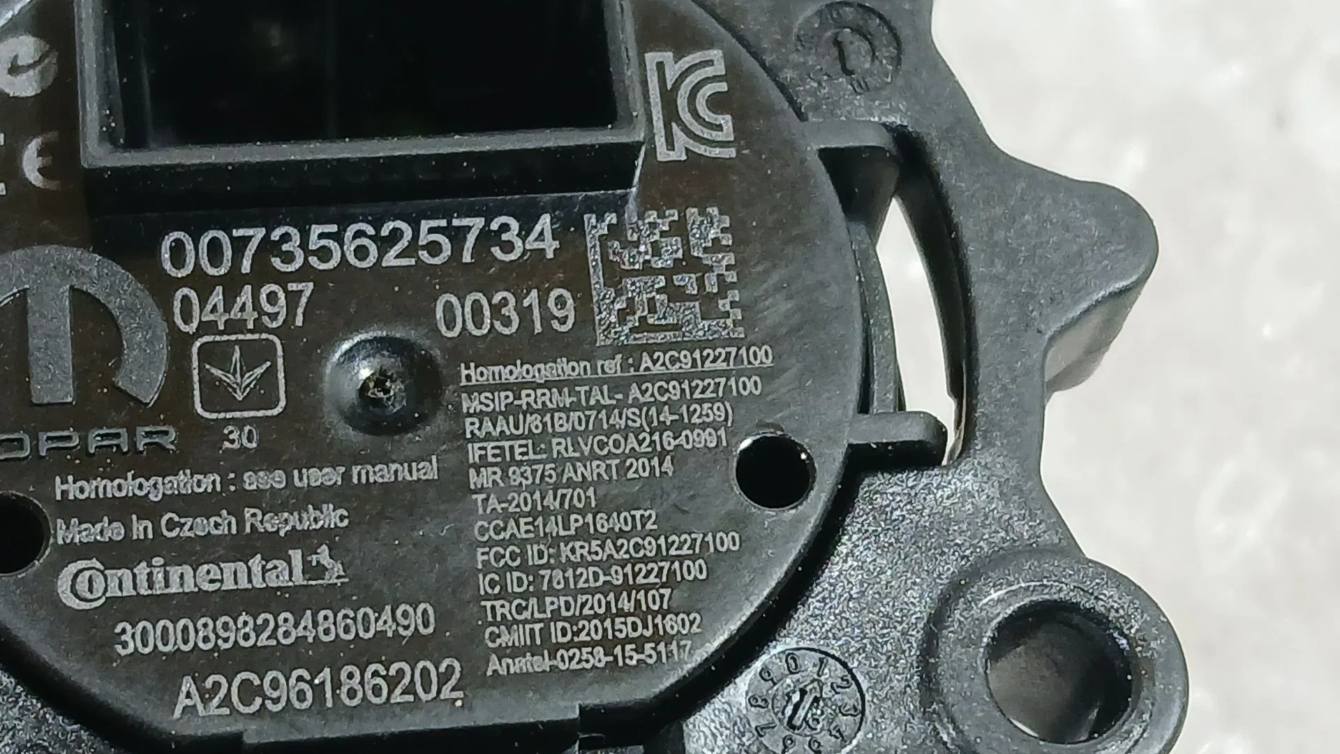 Boton Start/Stop para Fiat 500X (334_)