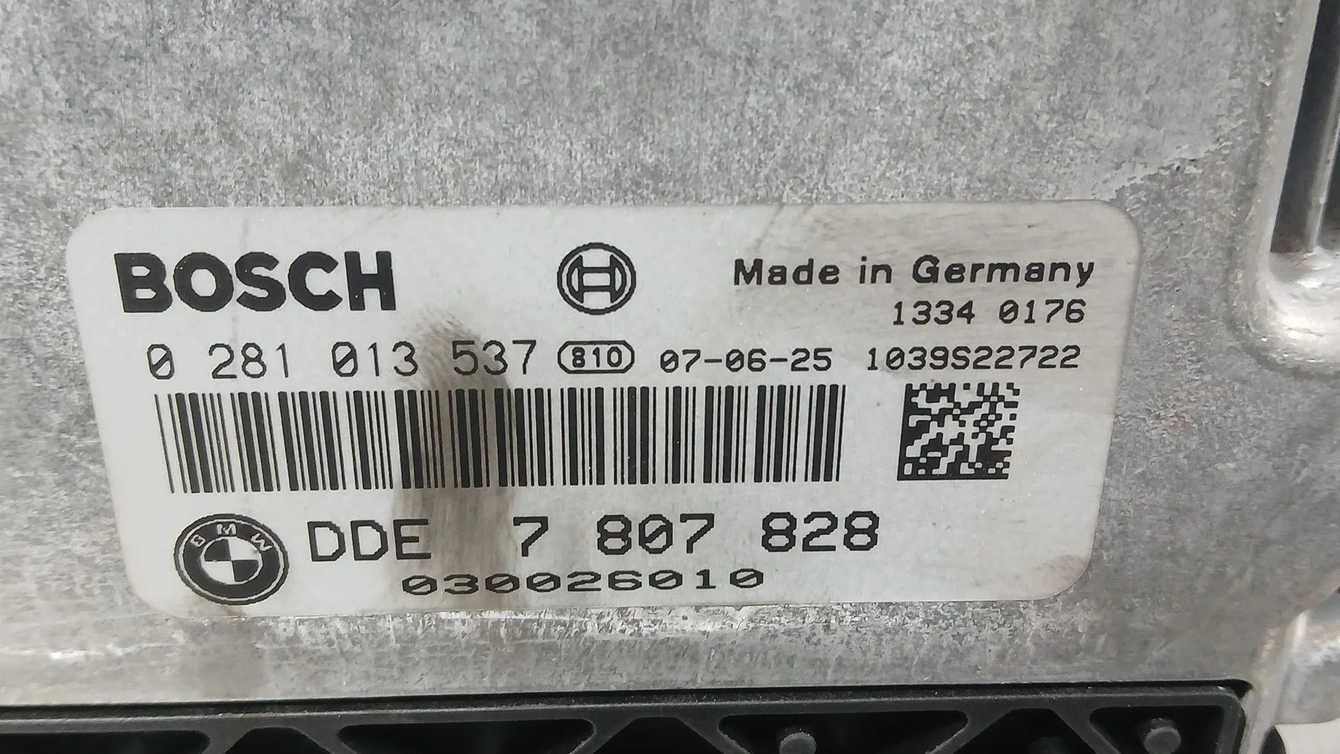 Centralita Motor Uce para Bmw 1 (E81)
