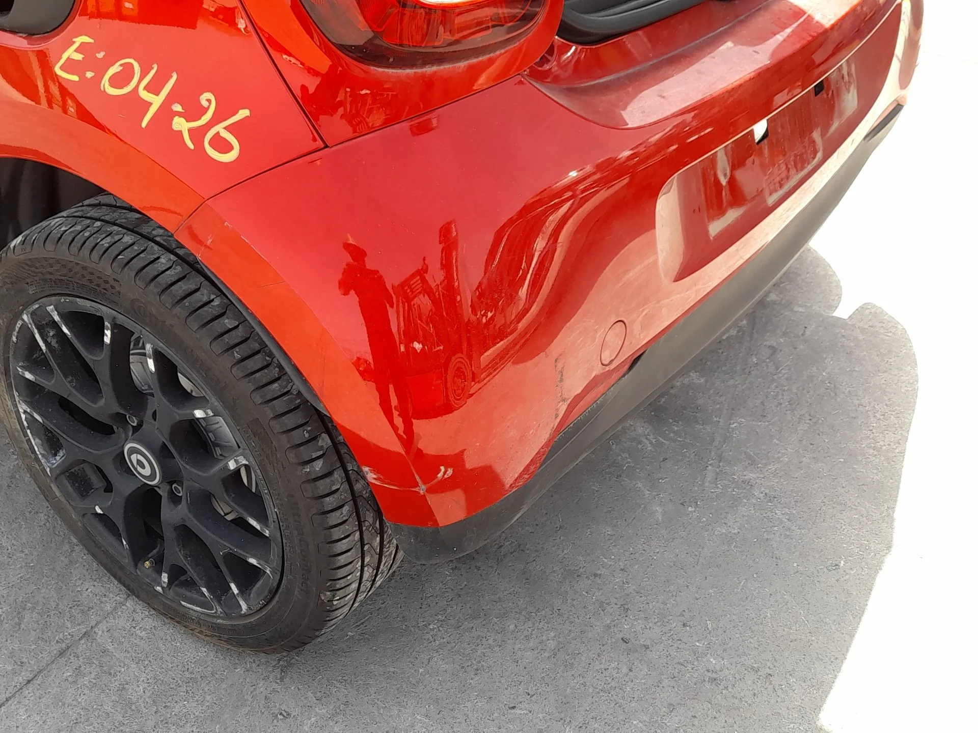 Paragolpes Trasero para Smart Forfour Hatchback (453)