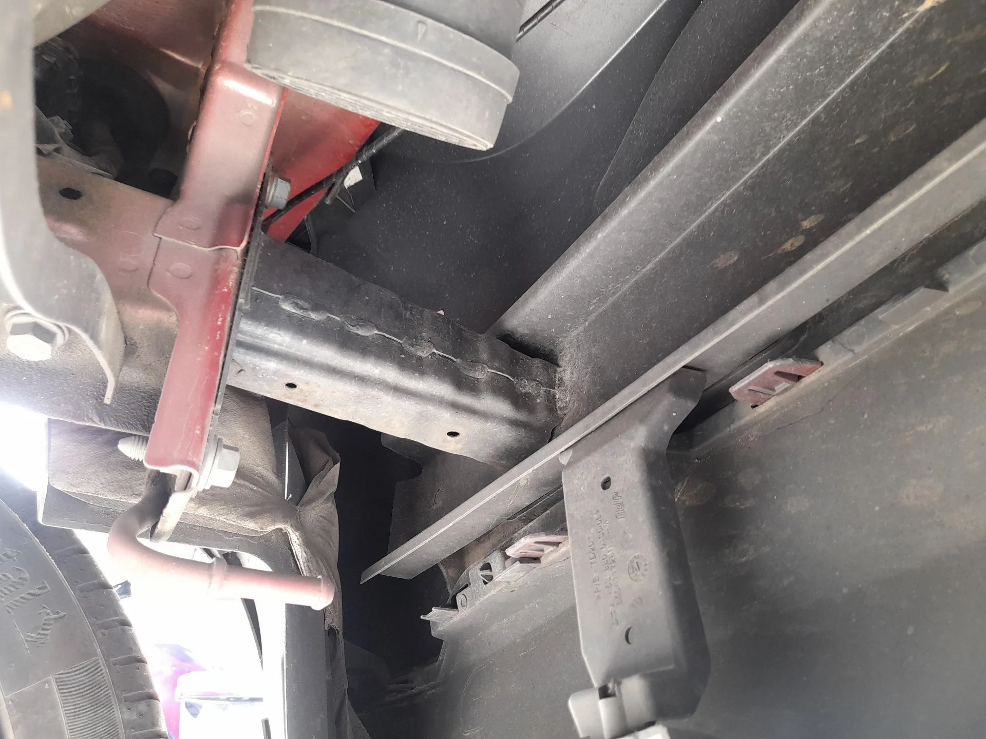 Refuerzo Paragolpes Trasero para Smart Forfour Hatchback (453)