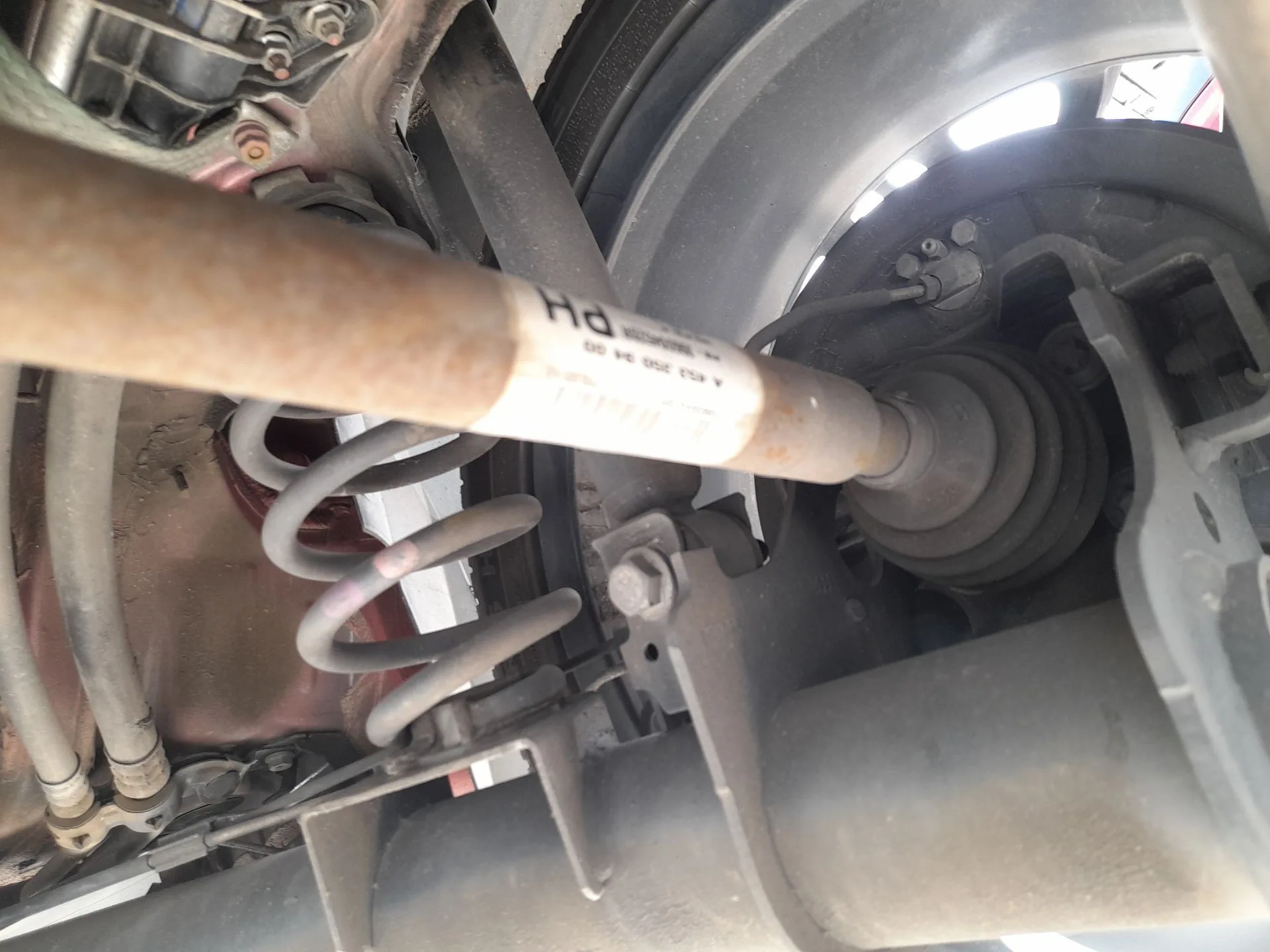 Transmision Trasera Derecha para Smart Forfour Hatchback (453)