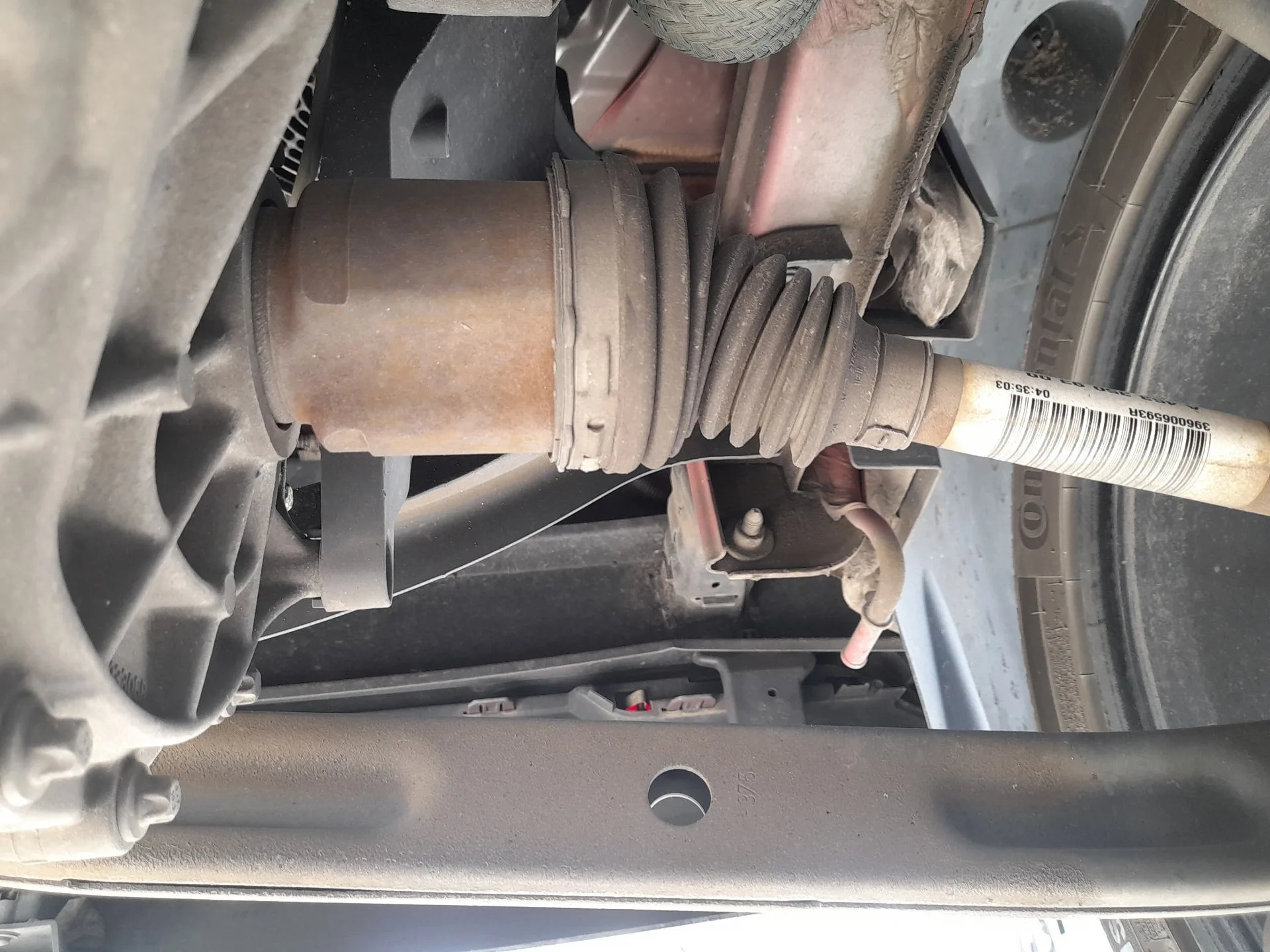 Transmision Trasera Izquierda para Smart Forfour Hatchback (453)