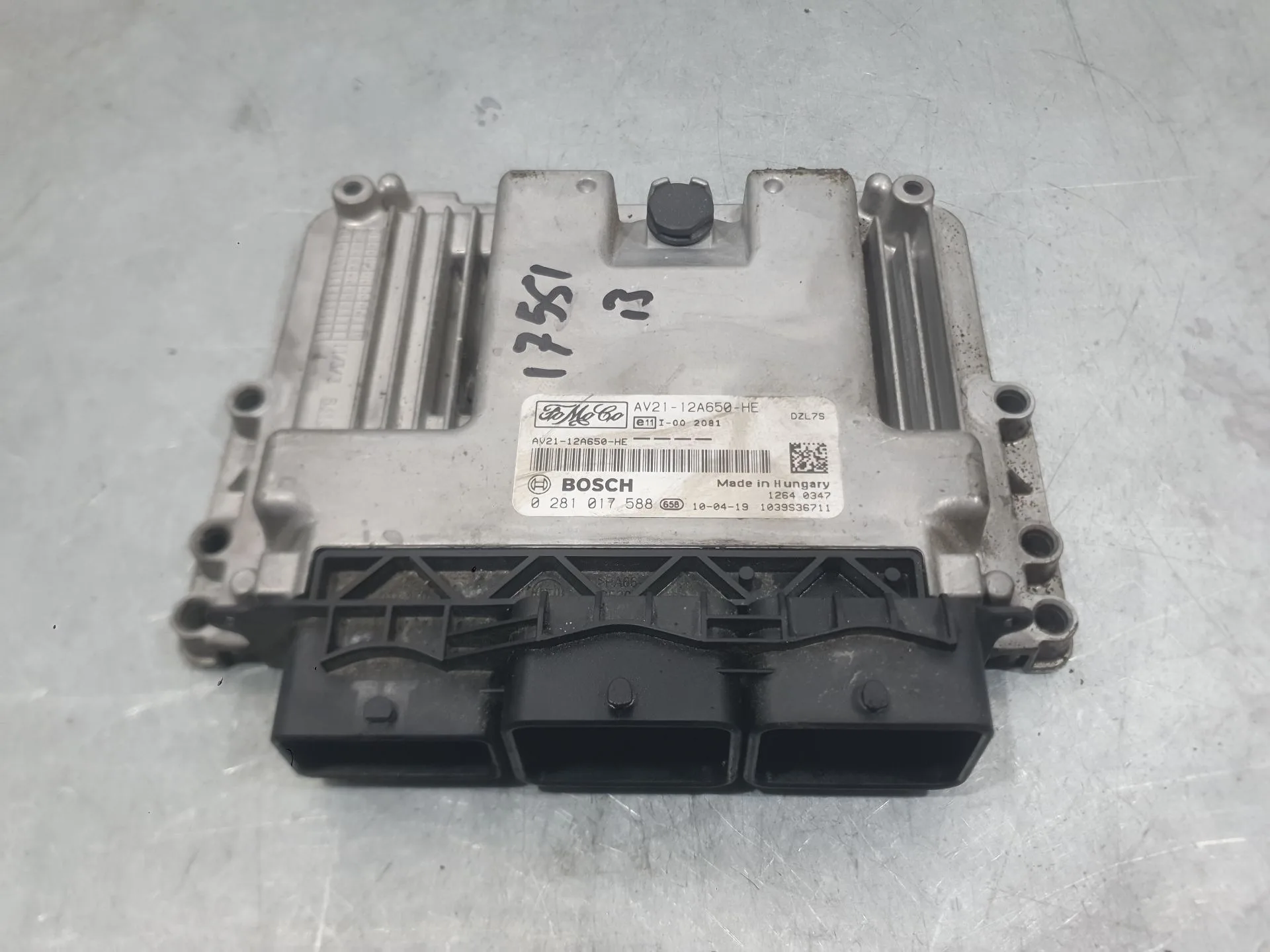 Centralita Motor Uce para Ford Fiesta Vi (Cb1, Ccn)