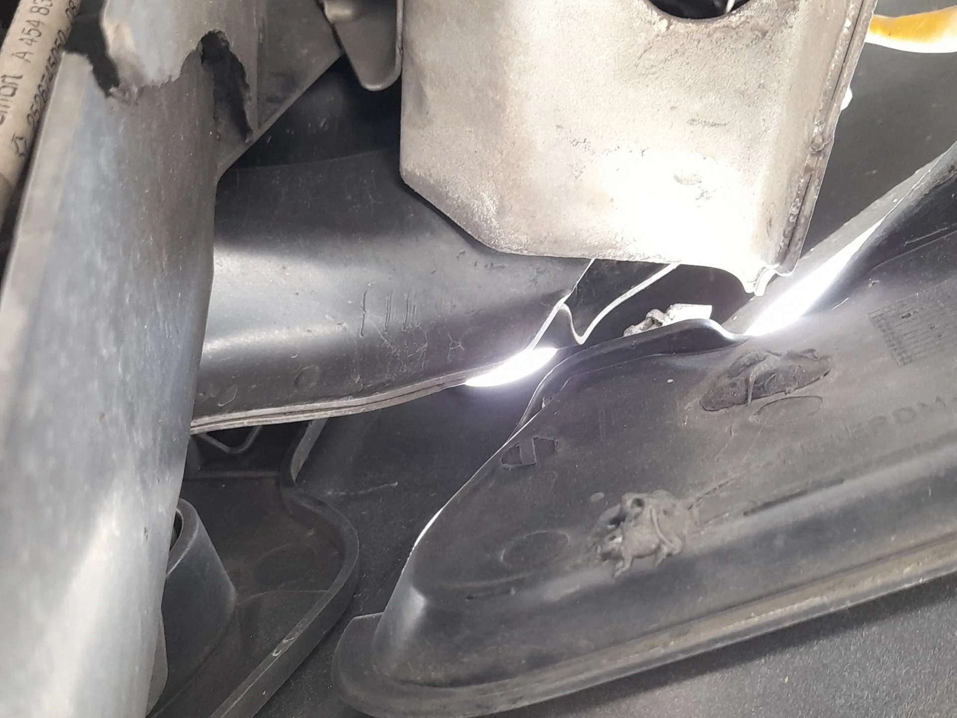 Refuerzo Paragolpes Delantero para Smart Forfour (454)