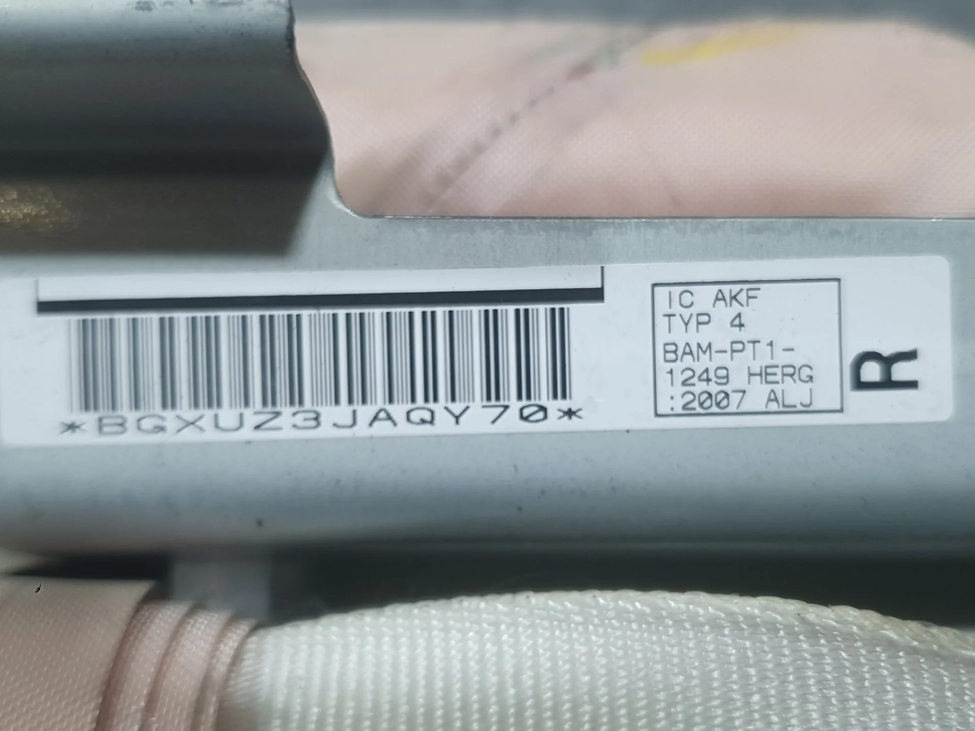 Airbag Cortina Delantero Derecho para Mitsubishi Outlander Ii (Cw_W)