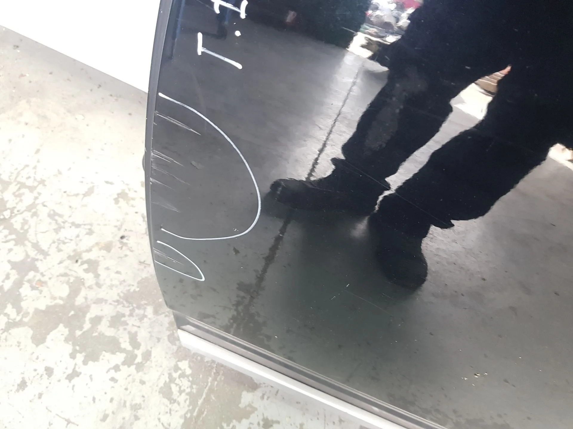 Puerta Trasera Izquierda para Mitsubishi Outlander Ii (Cw_W)