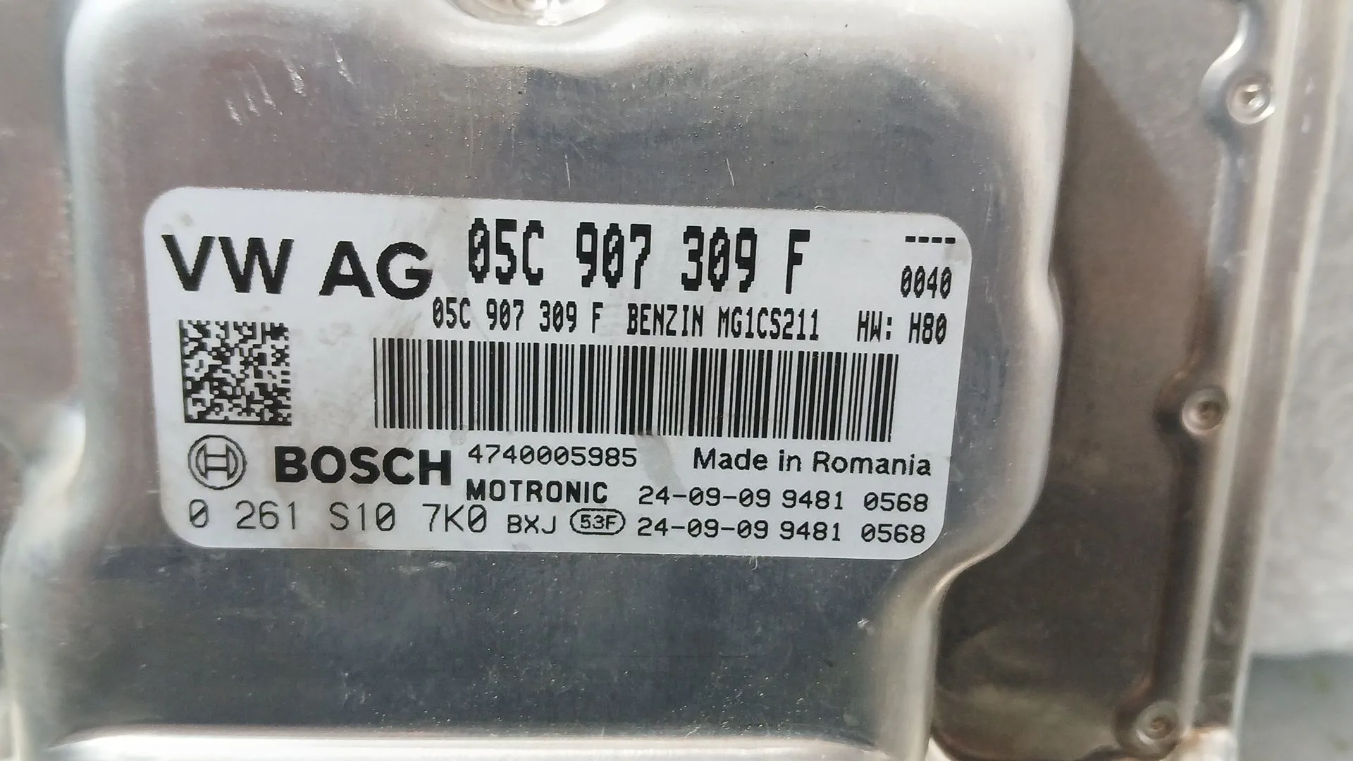 Centralita Motor Uce para Skoda Fabia Iv (Pj3)