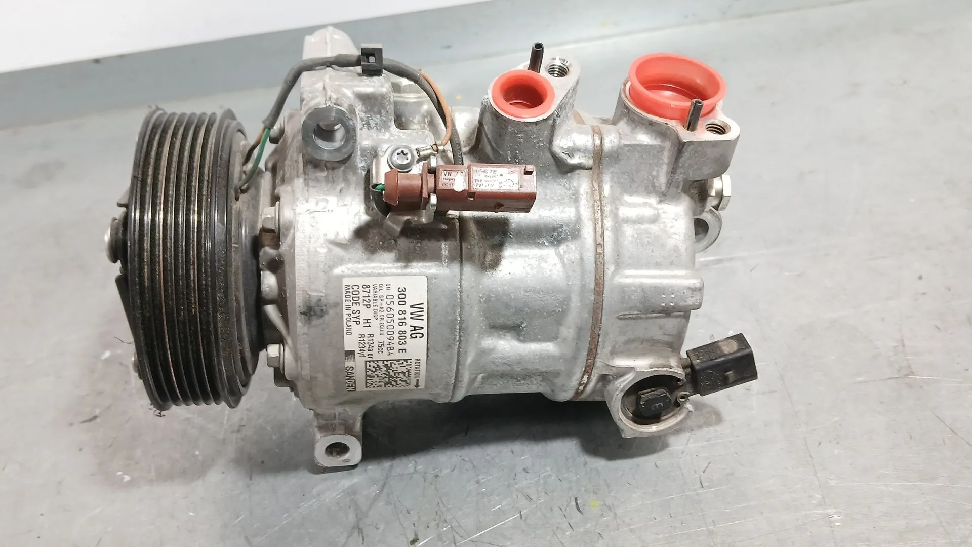Compresor Aire Acondicionado para Skoda Fabia Iv (Pj3)