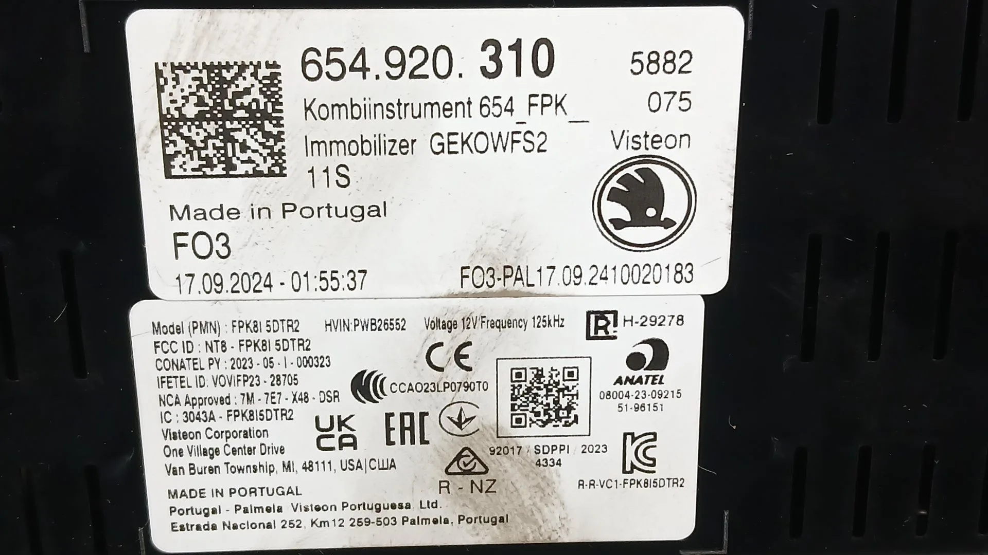 Cuadro Instrumentos para Skoda Fabia Iv (Pj3)