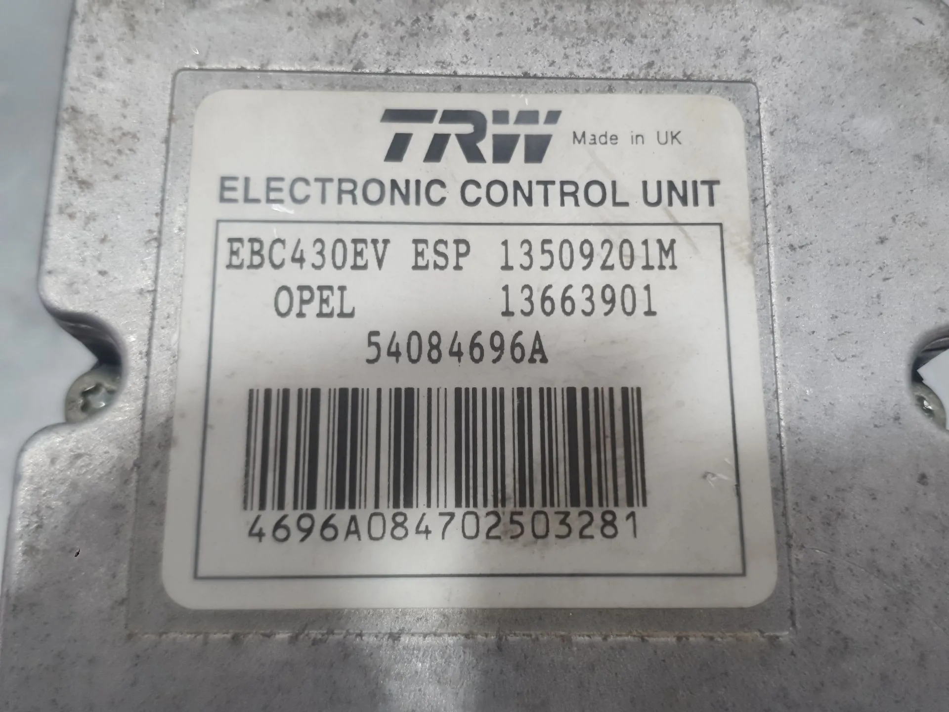Abs para Opel Vectra C Gts (Z02)