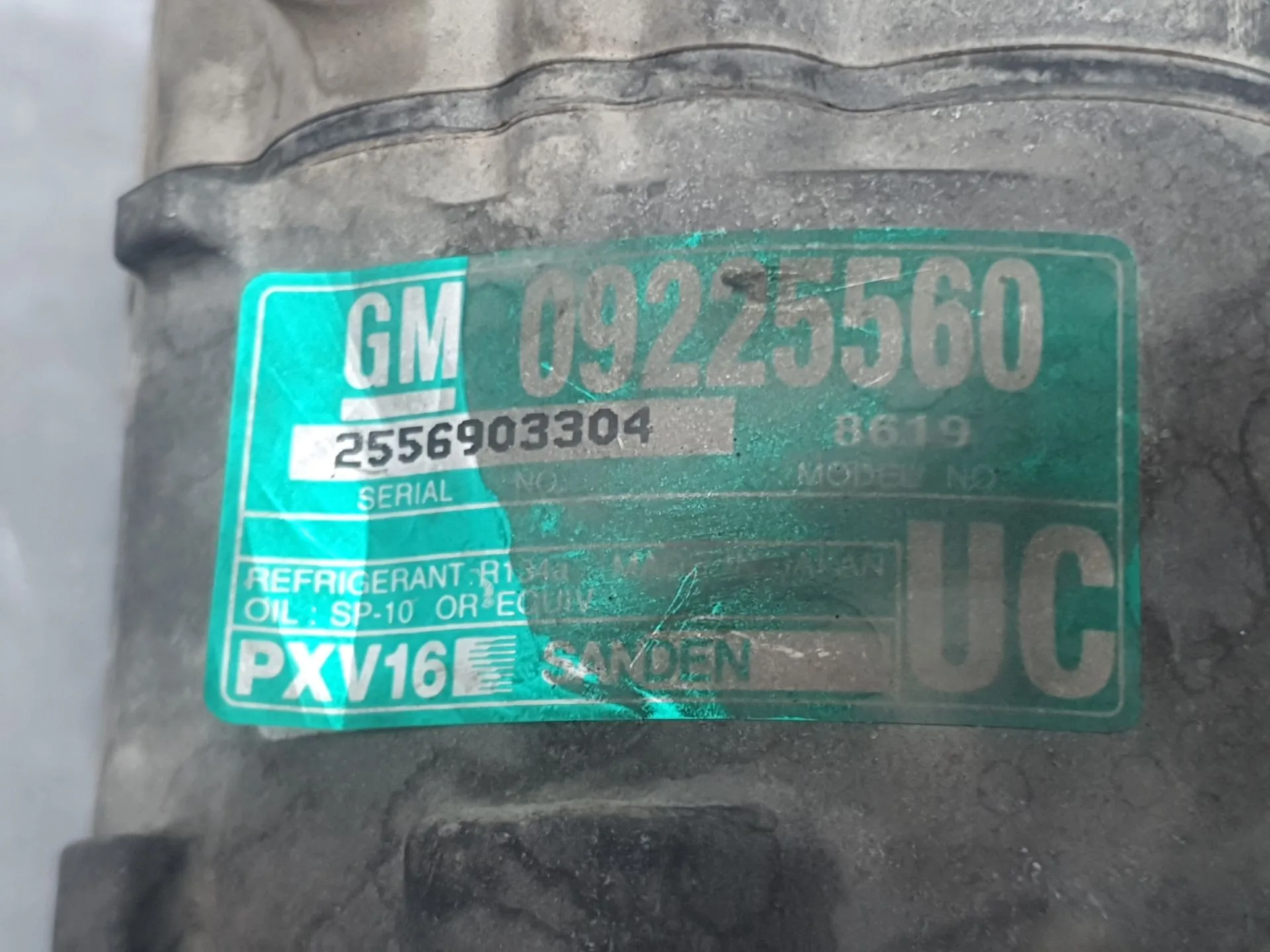 Compresor Aire Acondicionado para Opel Vectra C Gts (Z02)