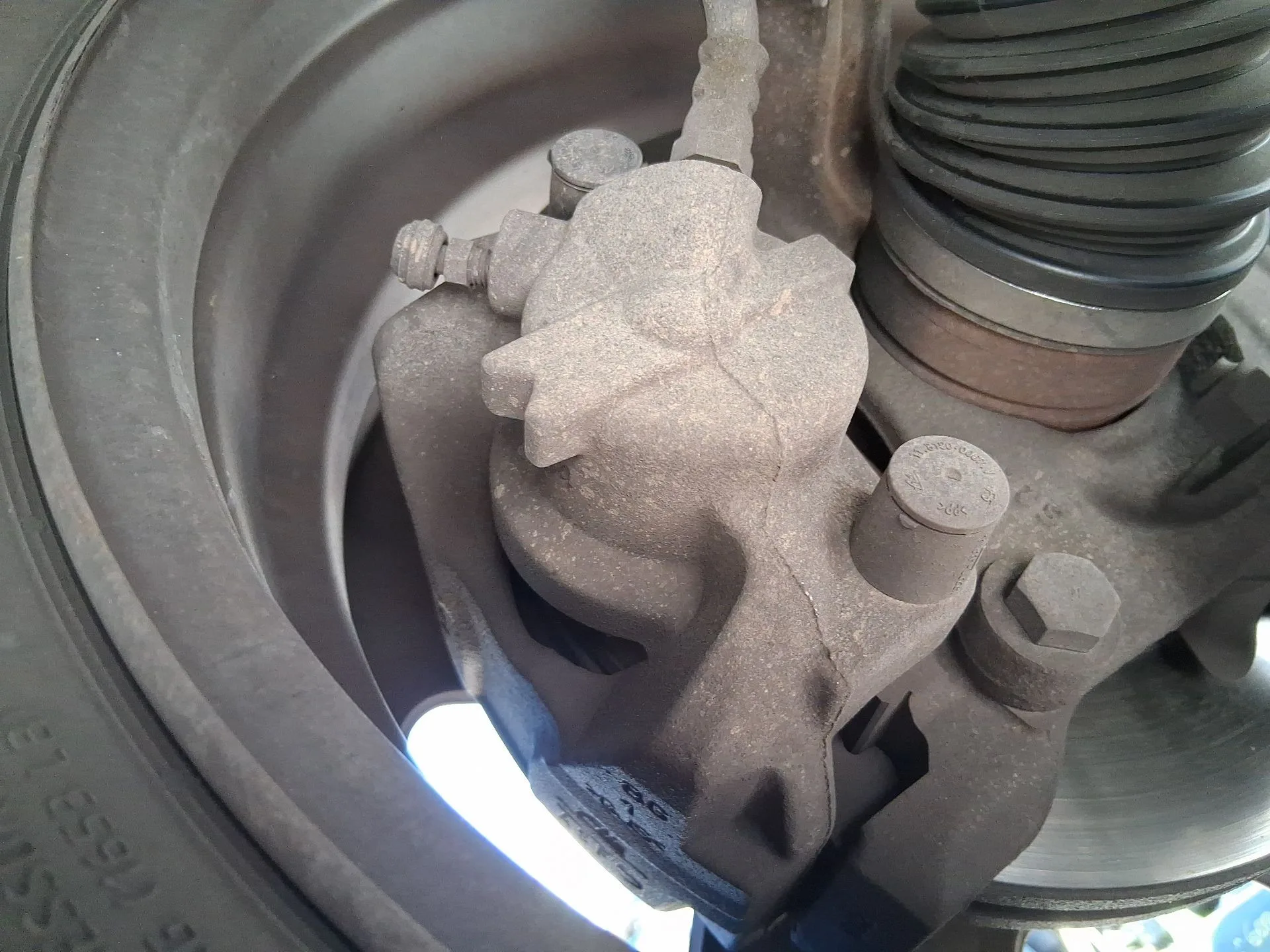 Pinza Freno Delantera Derecha para Dacia Duster (Hm_)