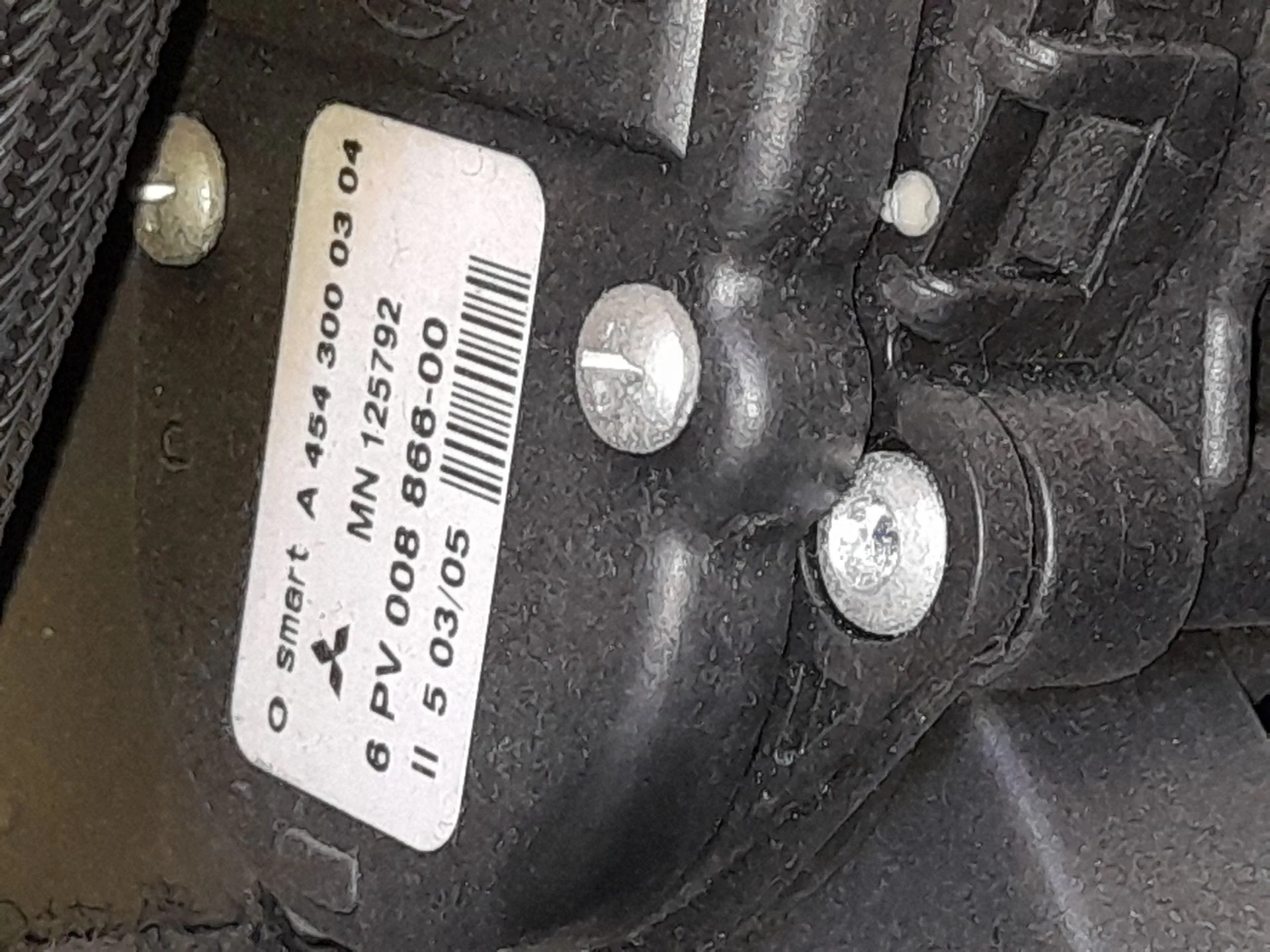 Potenciometro Pedal para Smart Forfour (454)