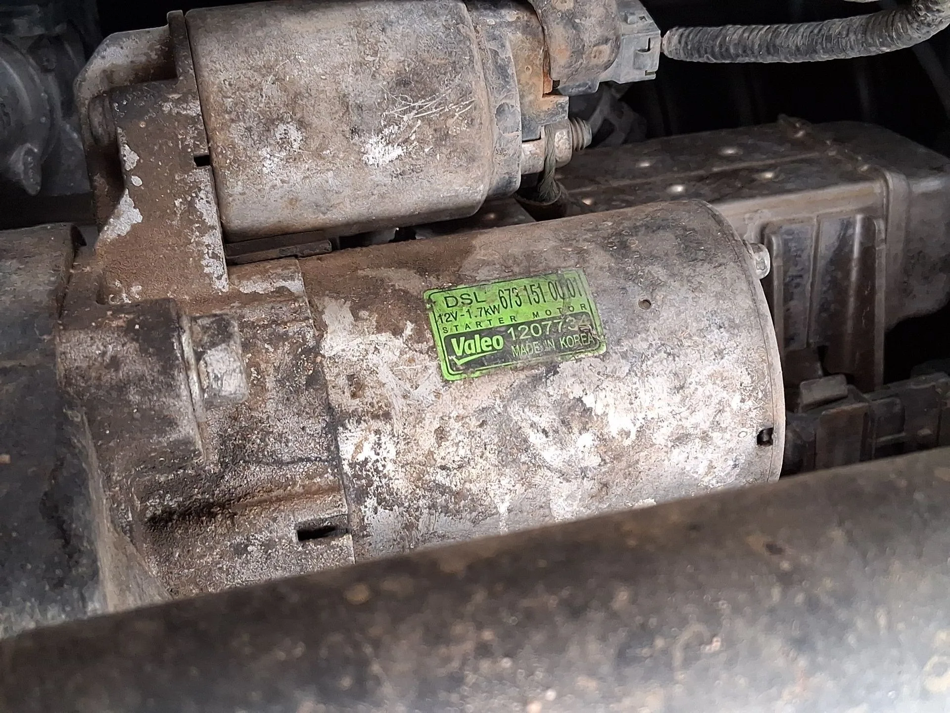 Motor Arranque para Ssangyong Tivoli