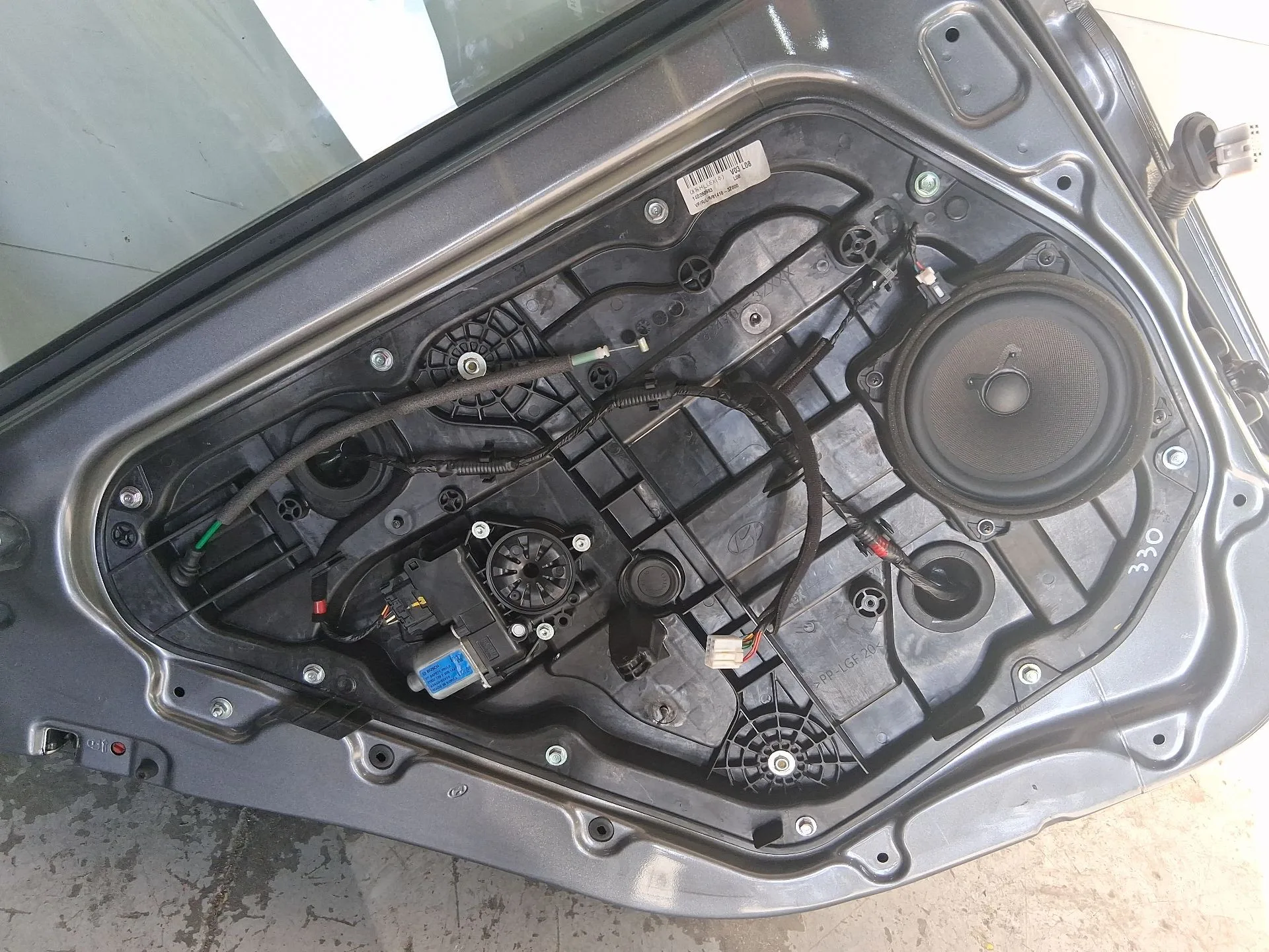 Elevalunas Trasero Izquierdo para Hyundai I40 I (Vf)