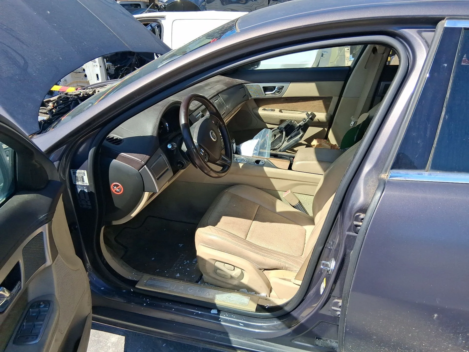 Goma Contorno Puerta Delantera Izquierda para Jaguar Xf I (X250)