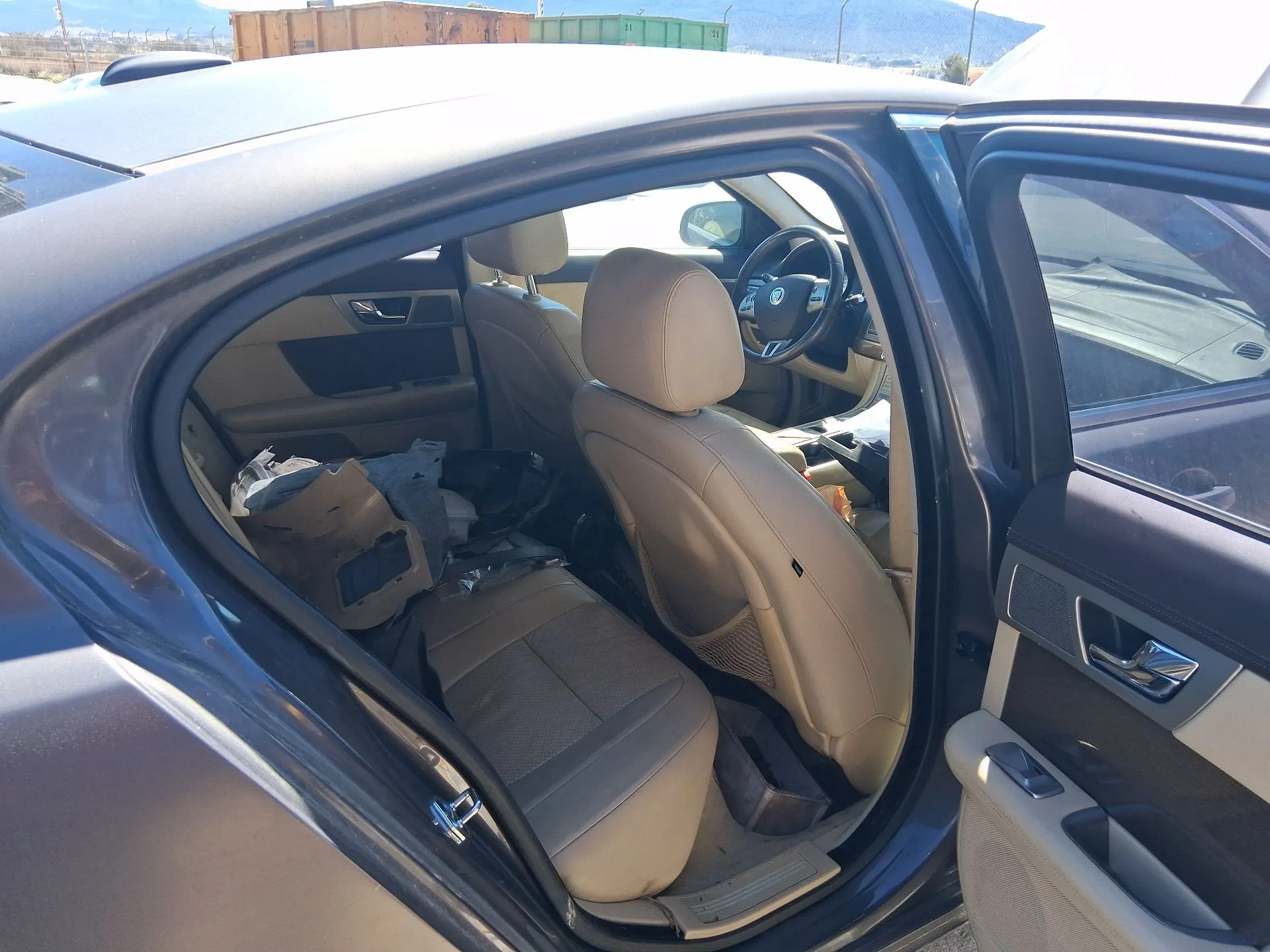 Goma Controno Puerta Trasera Derecha para Jaguar Xf I (X250)