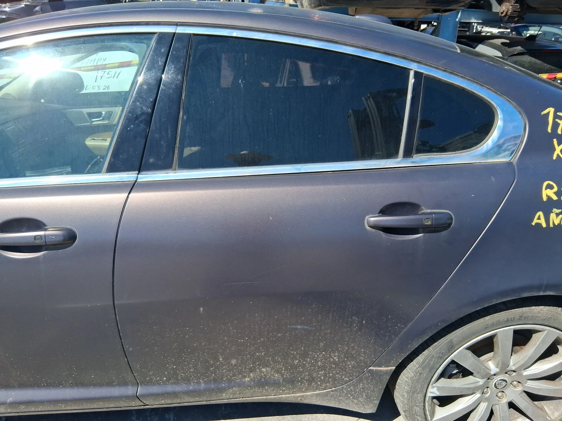 Puerta Trasera Izquierda para Jaguar Xf I (X250)