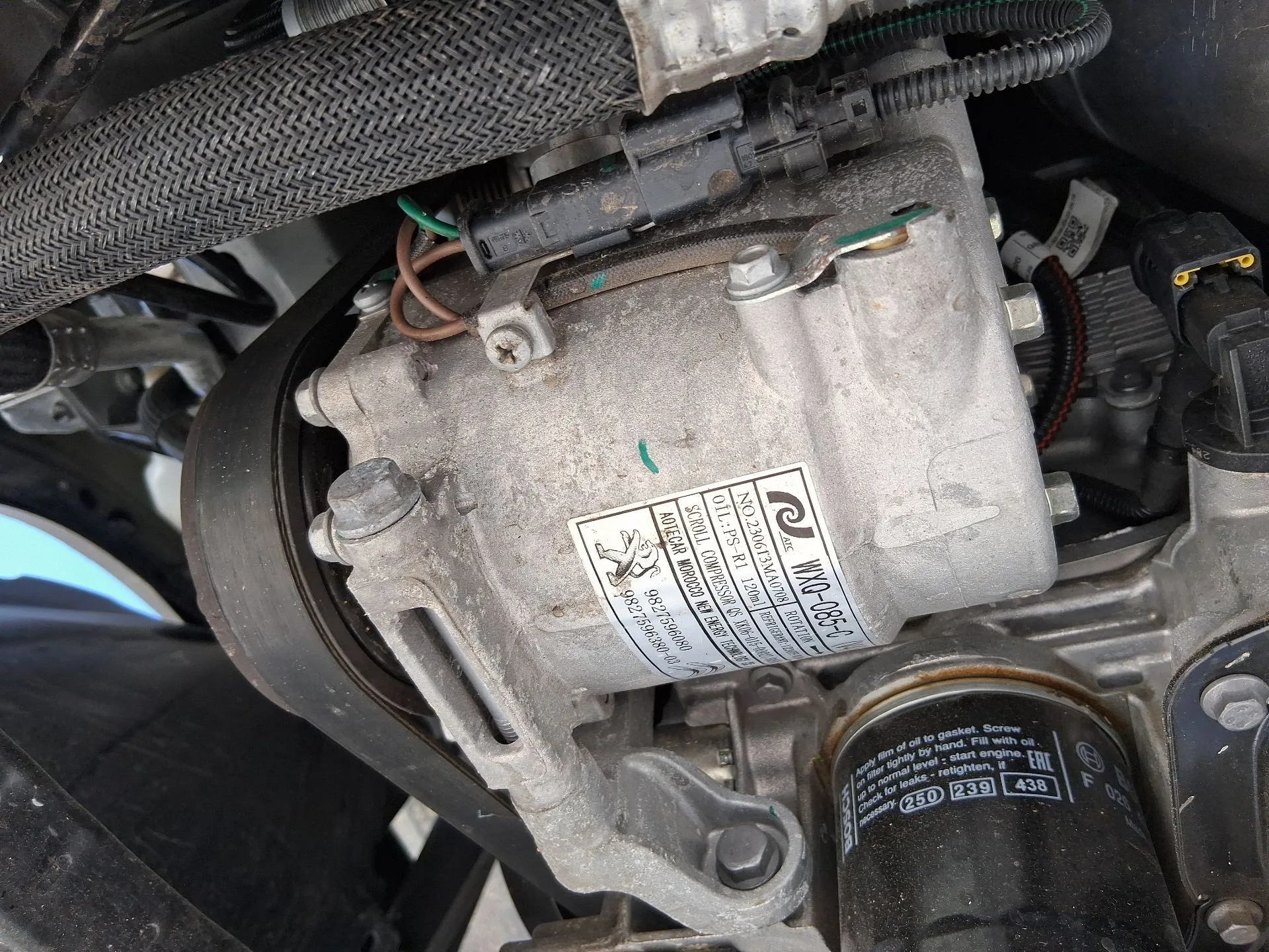 Compresor Aire Acondicionado para Jeep Avenger (Fh1)