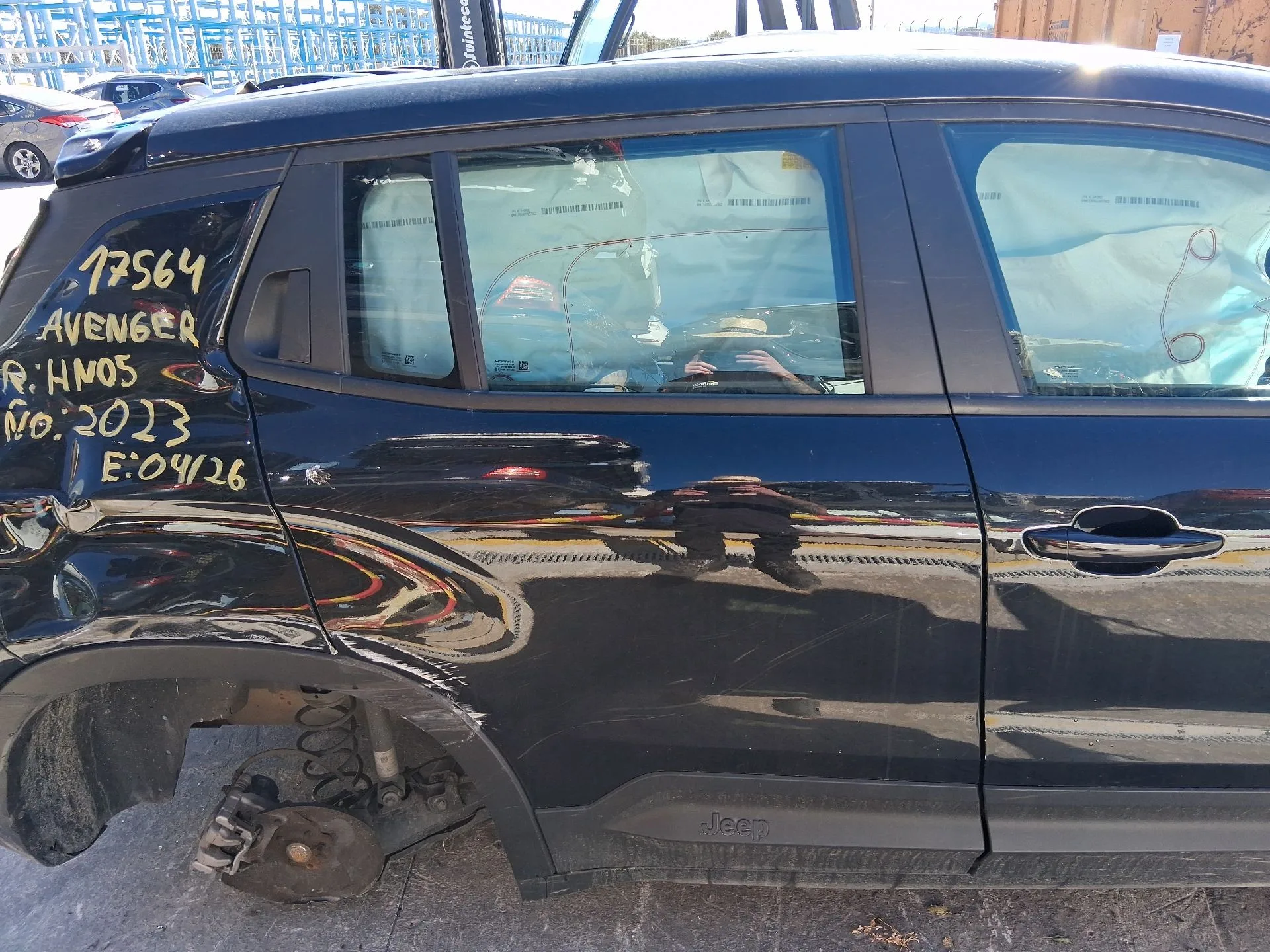 Puerta Trasera Derecha para Jeep Avenger (Fh1)