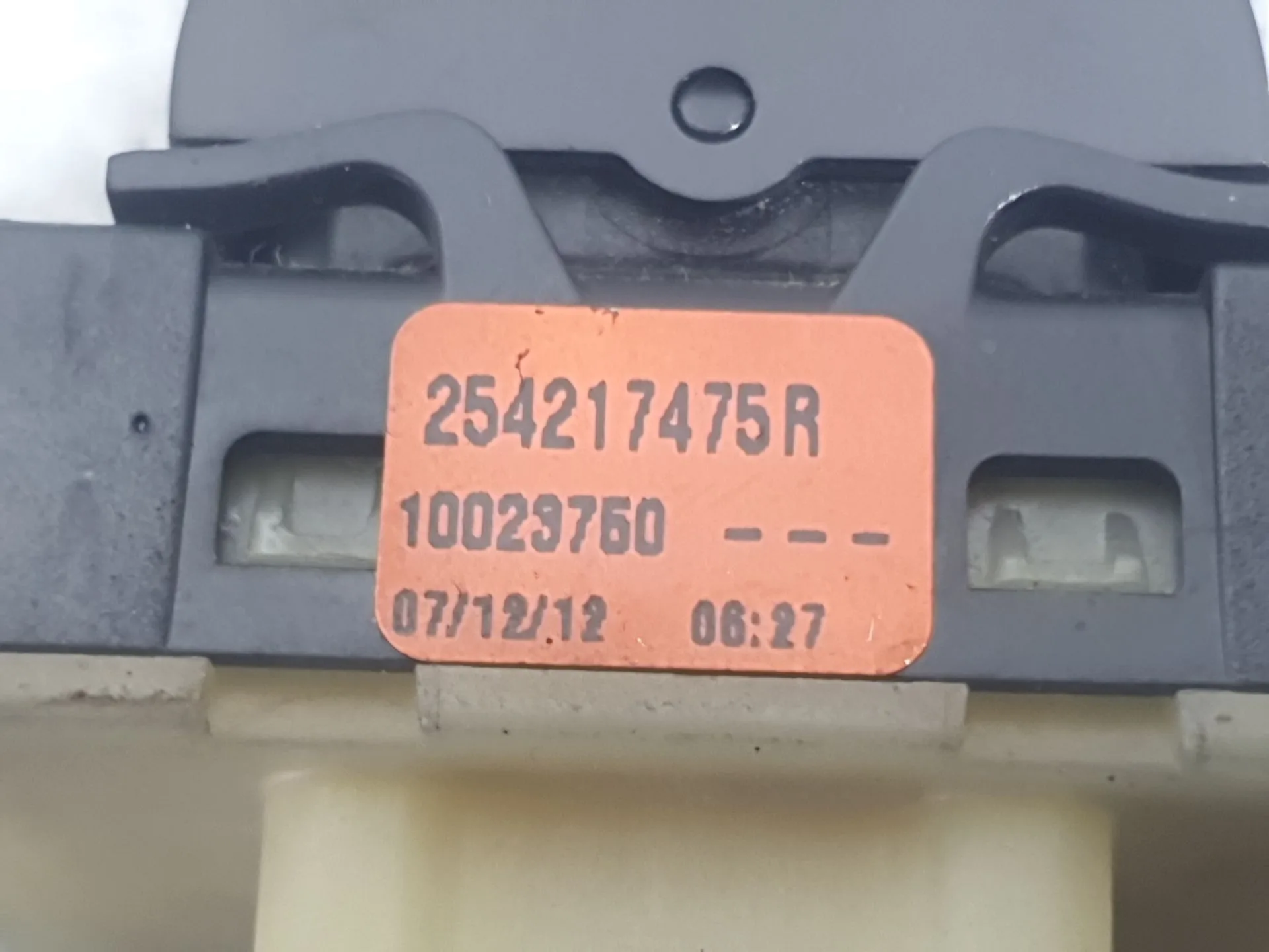 Mando Elevalunas Delantero Derecho para Dacia Lodgy (Js_)