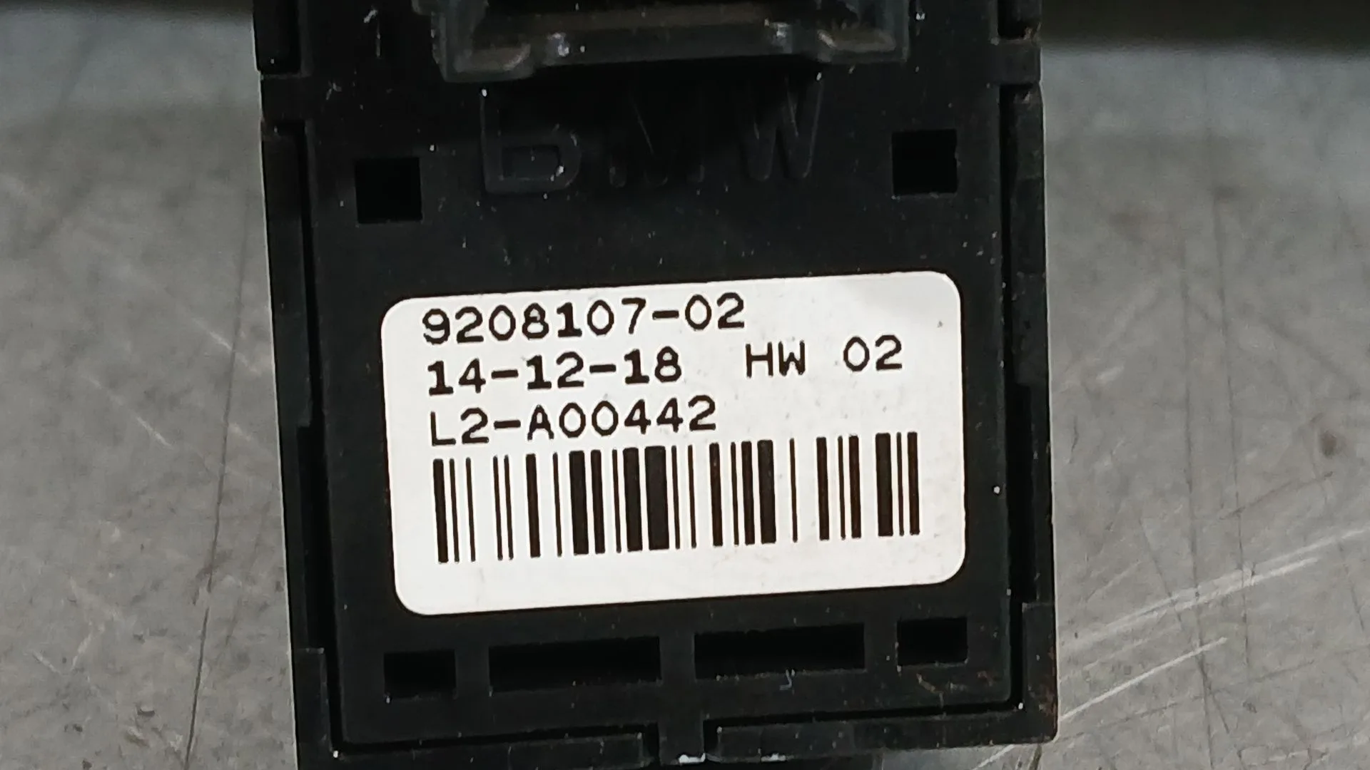 Mando Elevalunas Trasero Derecho para Bmw 2 Active Tourer (F45)