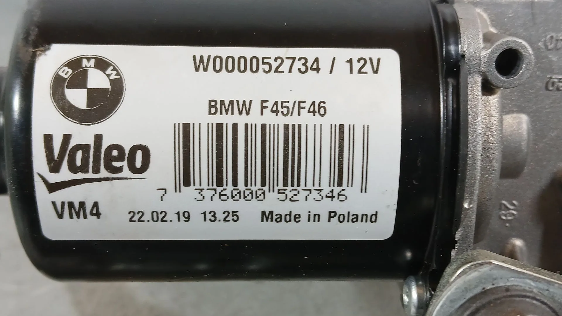 Motor Limpia Delantero para Bmw 2 Active Tourer (F45)