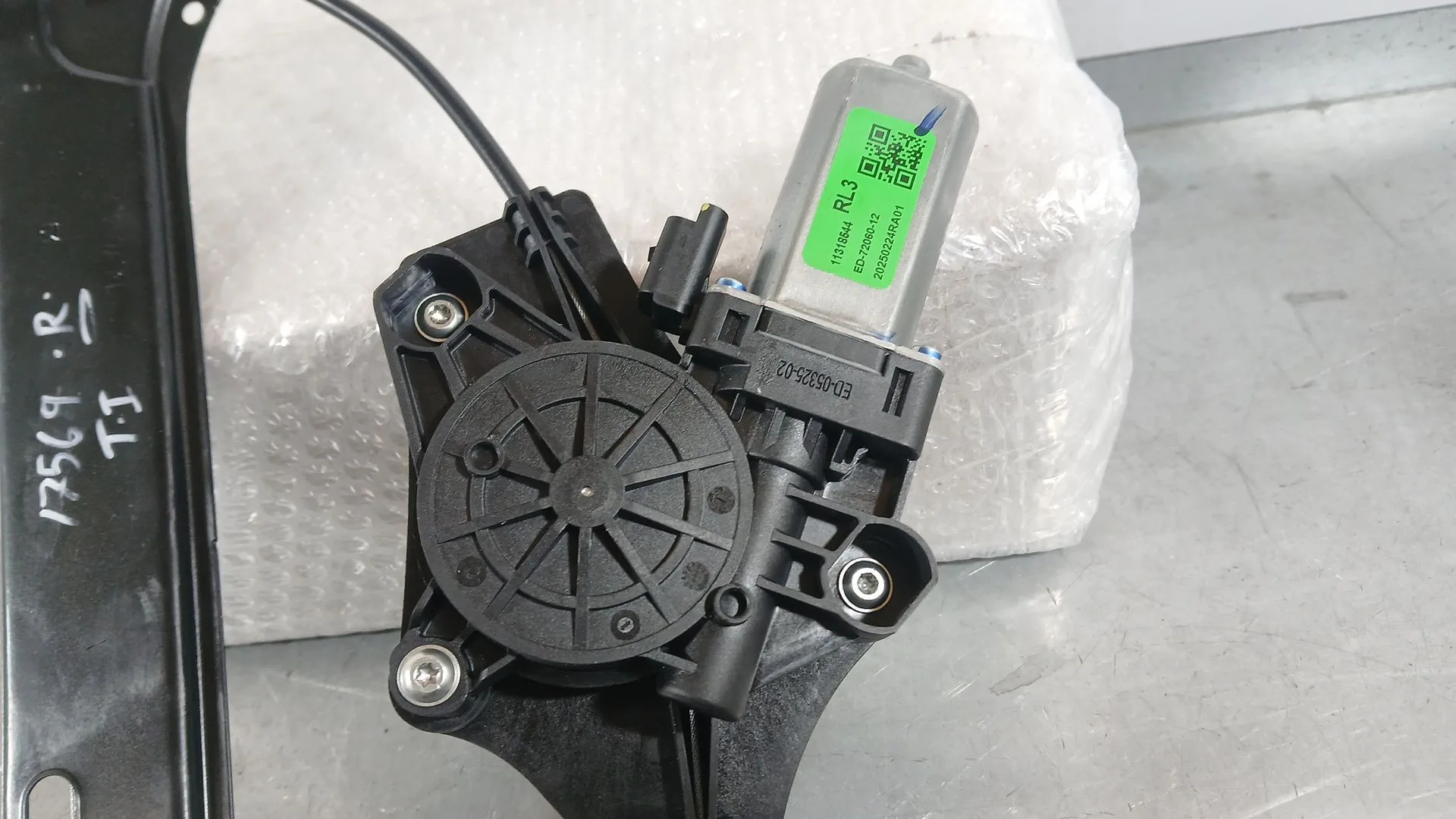 Elevalunas Trasero Izquierdo para Mg Mg 3 (5Lfp)