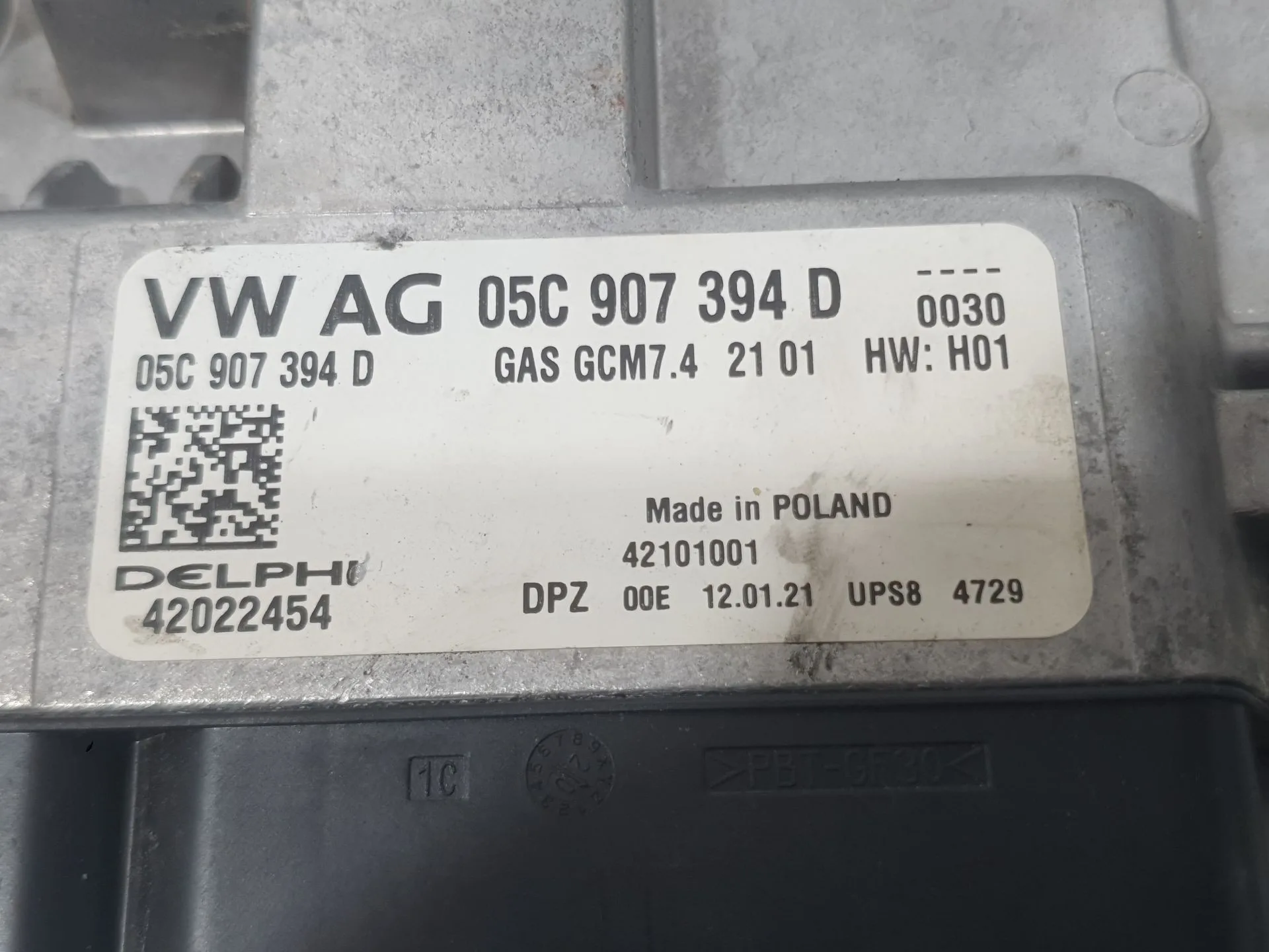 Centralita Motor Uce para Volkswagen T-Cross (C11, D31)
