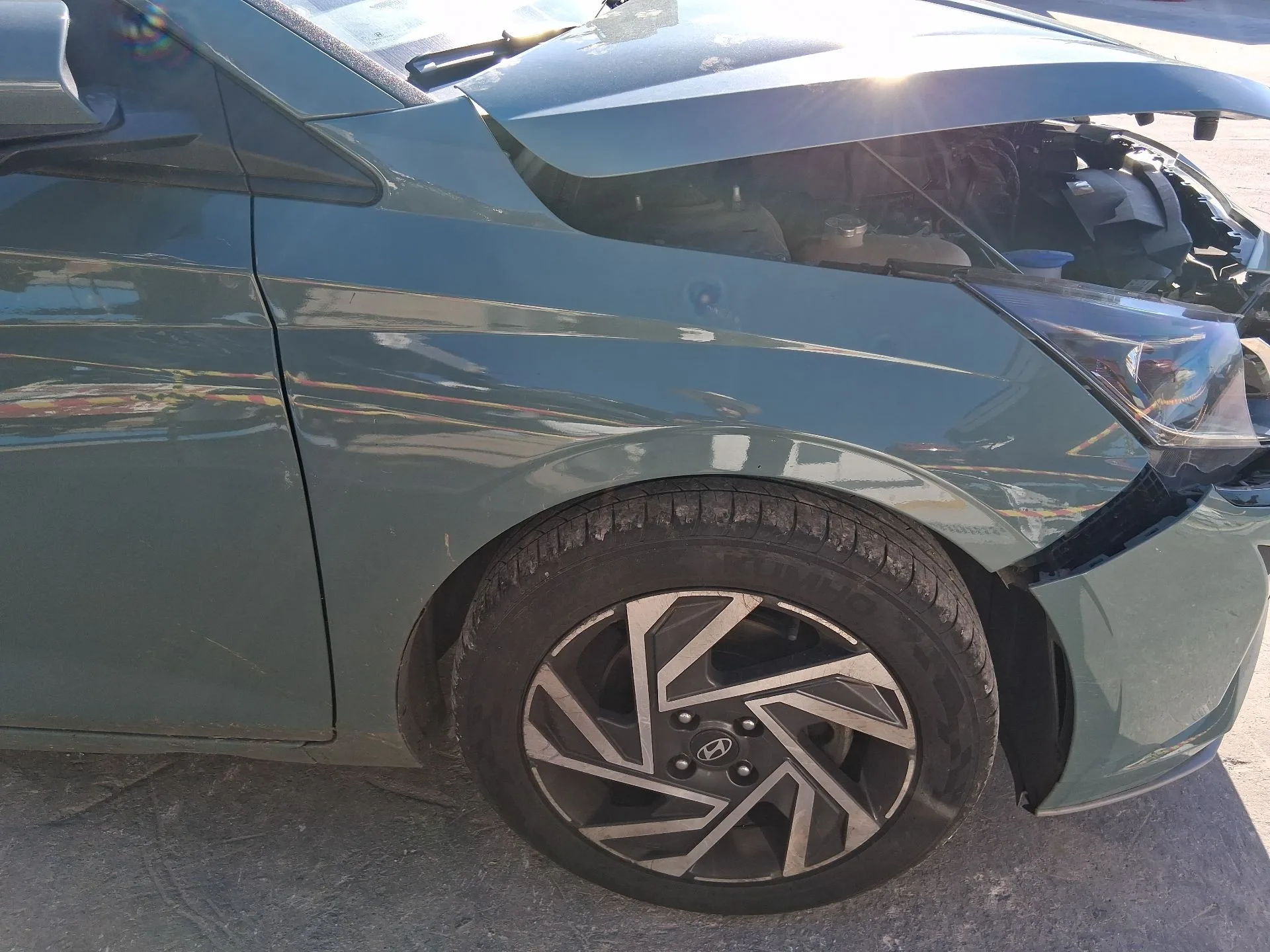 Aleta Delantera Derecha para Hyundai I20 Iii (Bc3, Bi3)
