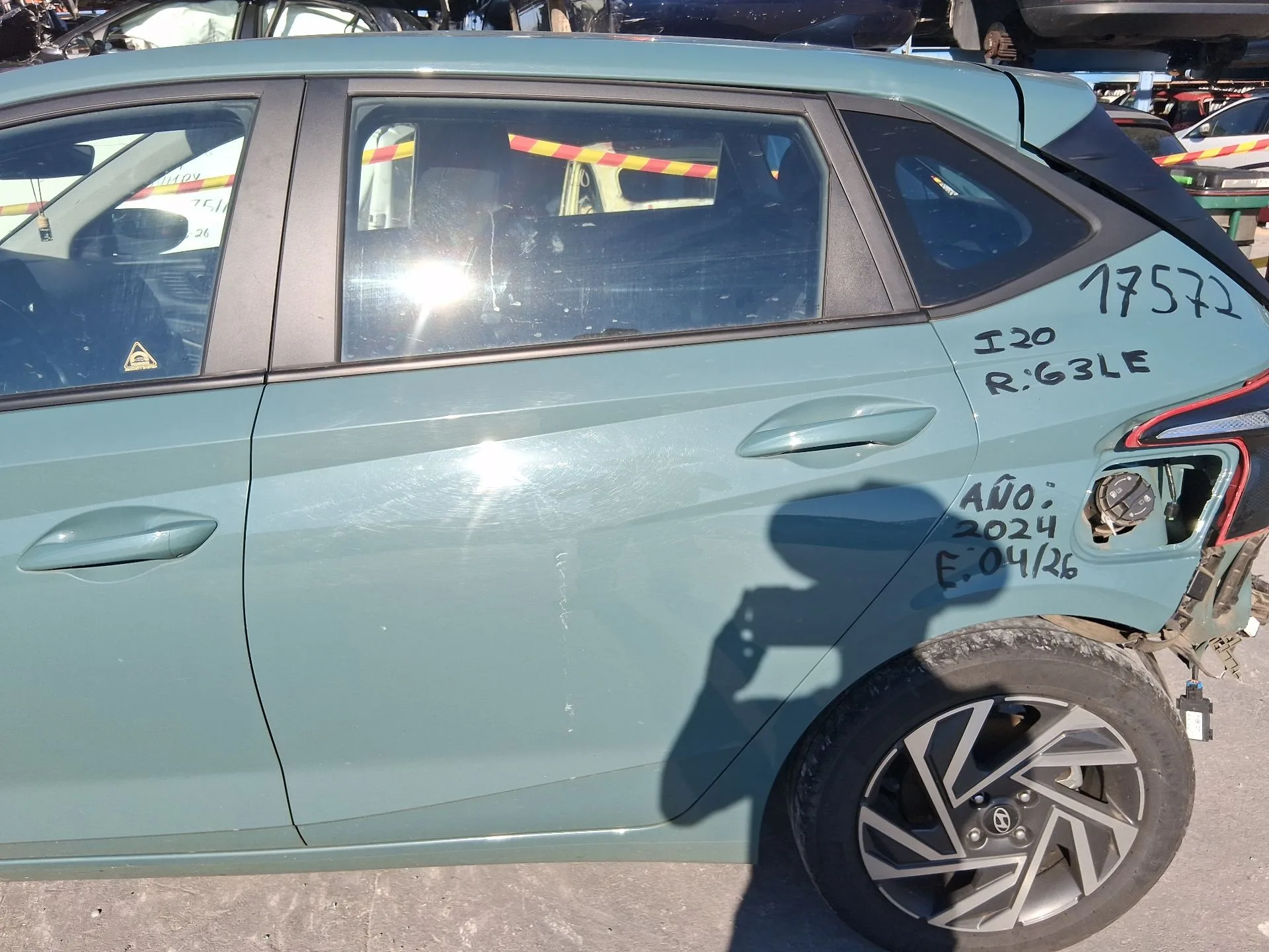 Puerta Trasera Izquierda para Hyundai I20 Iii (Bc3, Bi3)