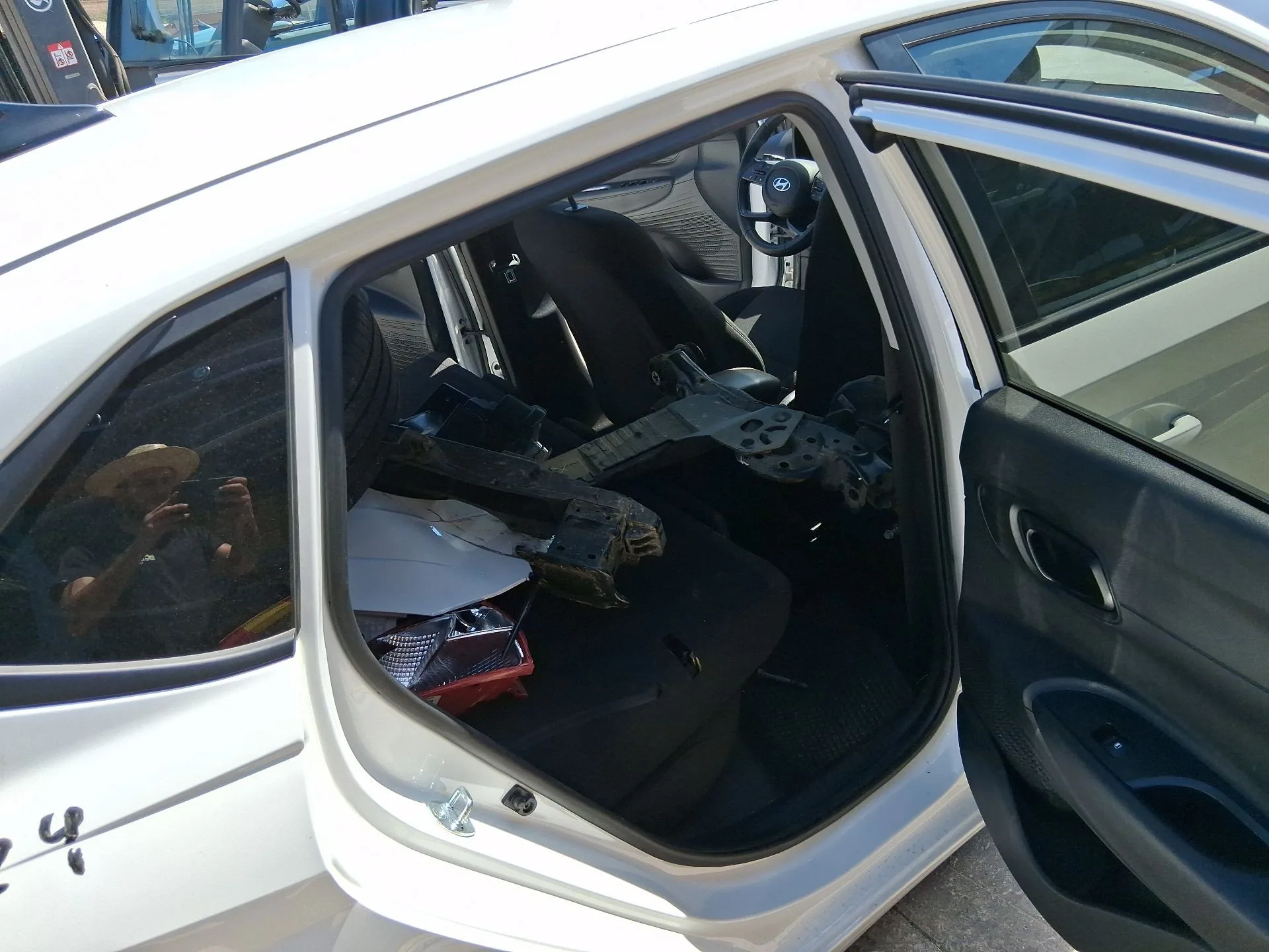 Goma Controno Puerta Trasera Derecha para Hyundai I20 Iii (Bc3, Bi3)