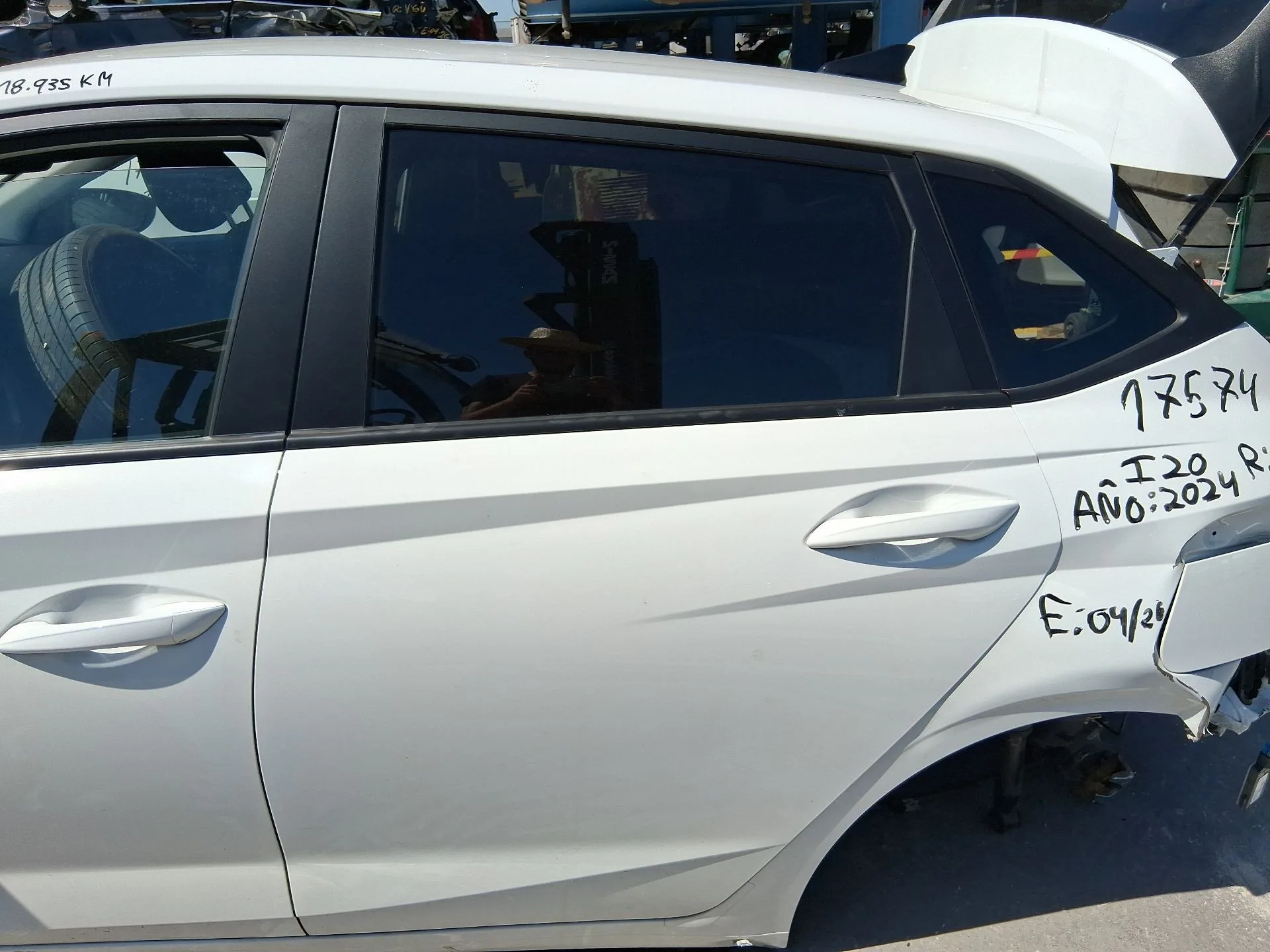 Puerta Trasera Izquierda para Hyundai I20 Iii (Bc3, Bi3)