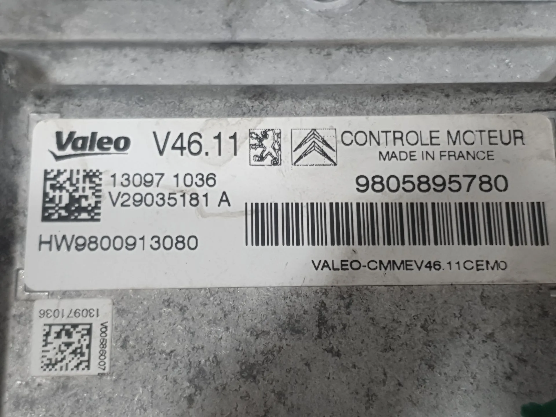 Centralita Motor Uce para Peugeot 2008 I (Cu_)