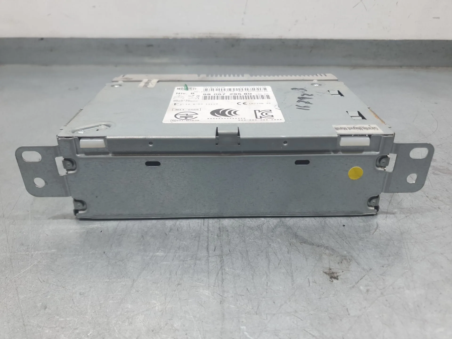 Sistema Audio / Radio para Peugeot 2008 I (Cu_)