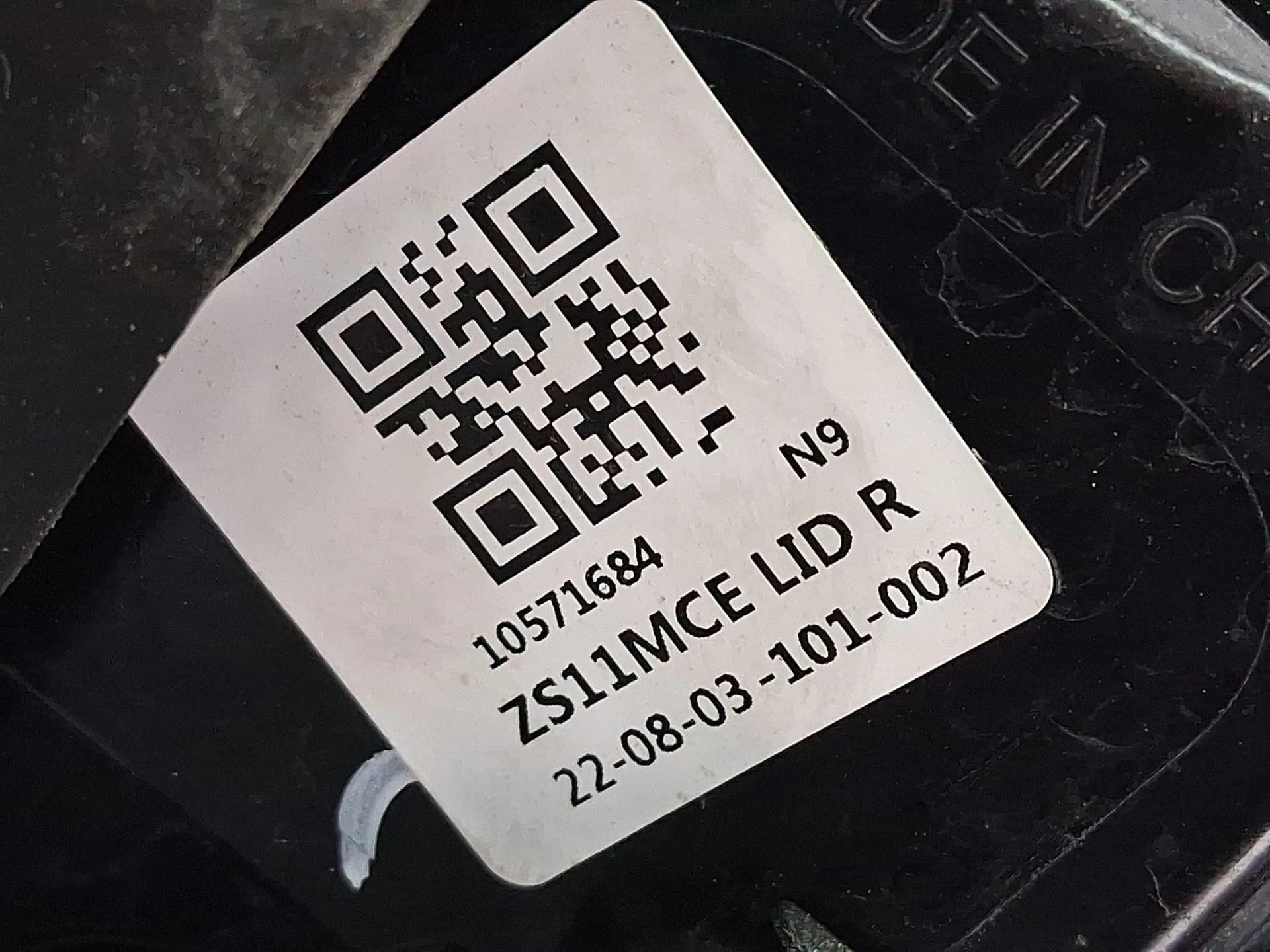 Piloto Trasero Derecho Interior para Mg Zs Suv (Azs1)