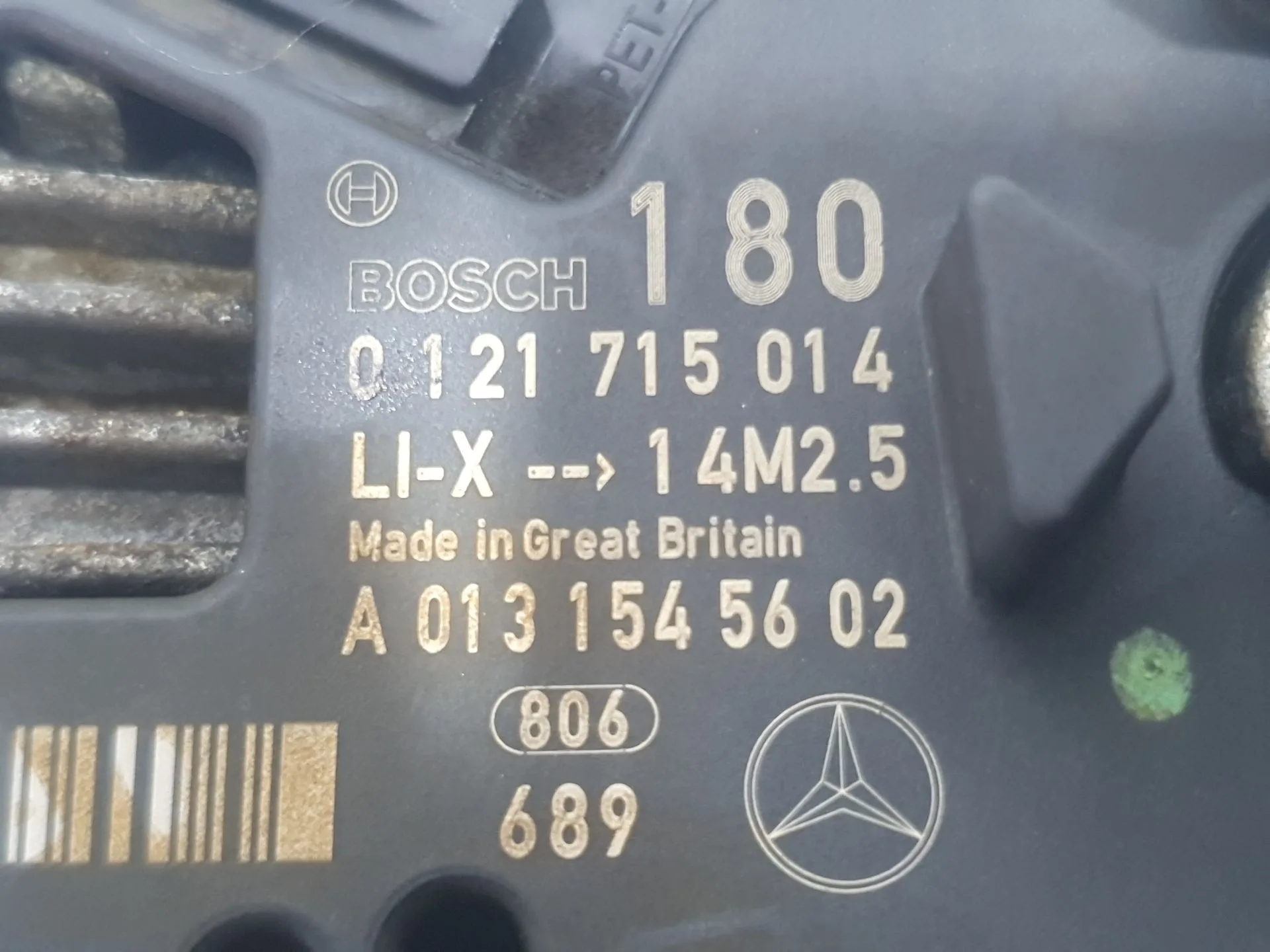 Alternador para Mercedes-Benz Clase E (W211)