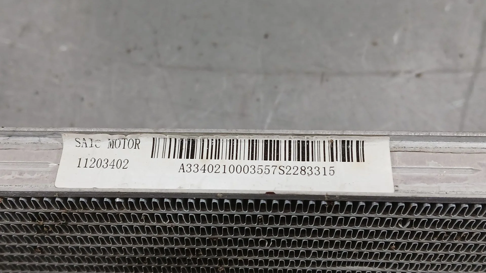 Radiador Caja Cambios para Mg Mg 3 (5Lfp)