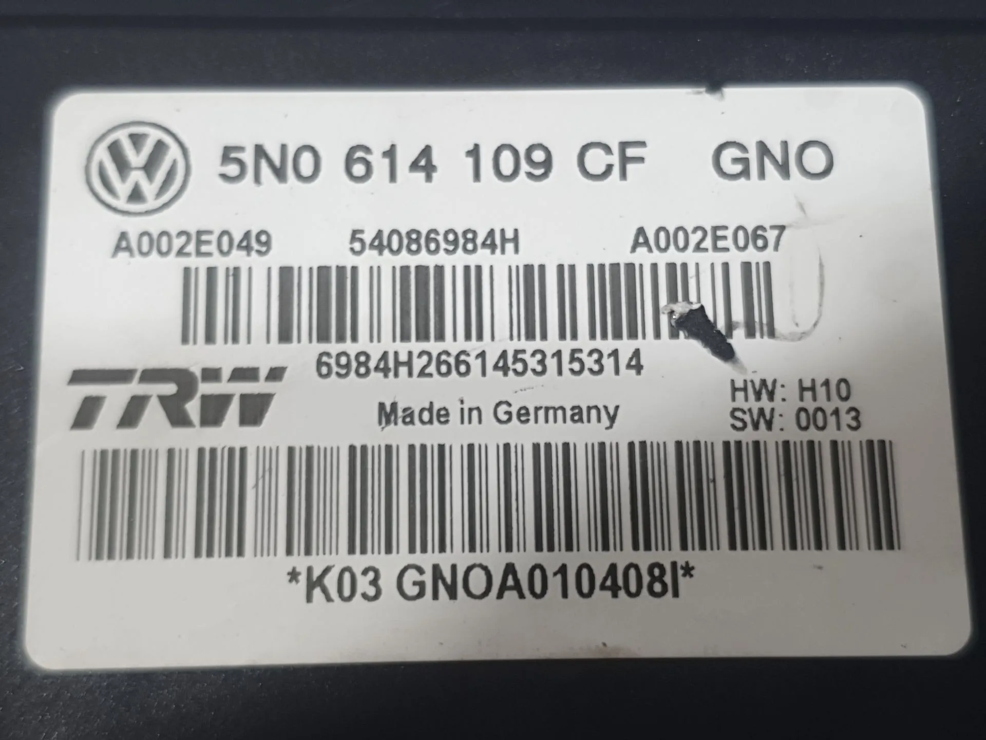 Abs para Audi Q3 (8Ub, 8Ug)