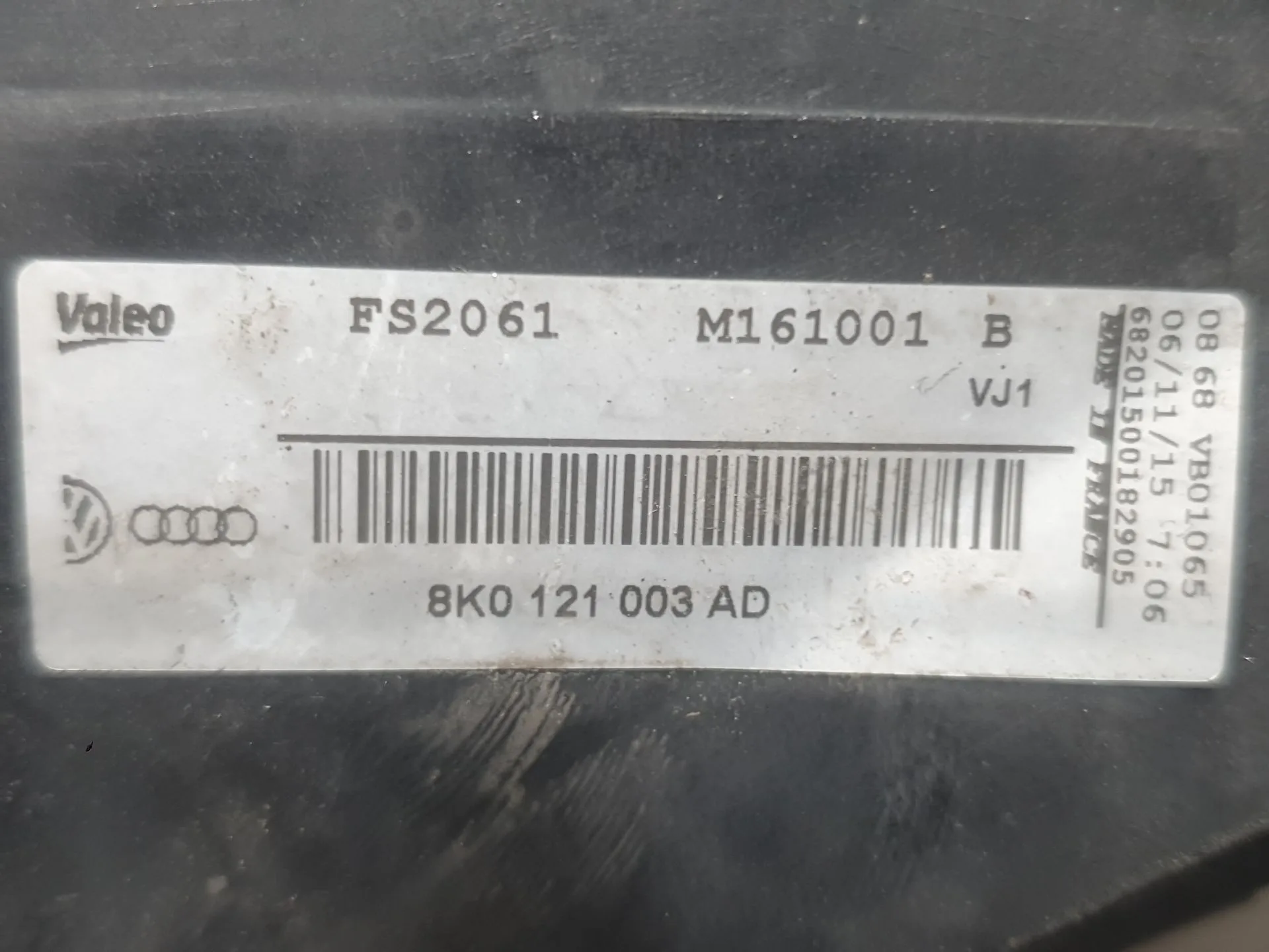 Electroventilador para Audi Q3 (8Ub, 8Ug)