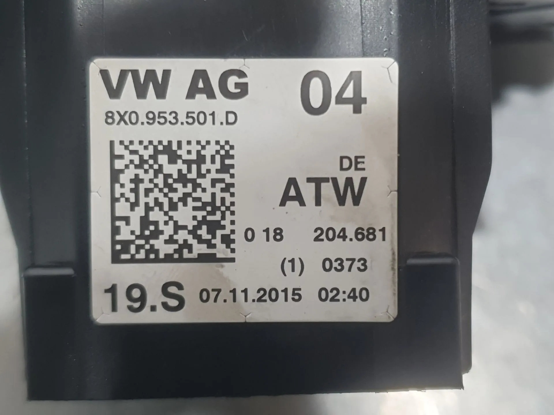 Mando Luces Y Limpia para Audi Q3 (8Ub, 8Ug)