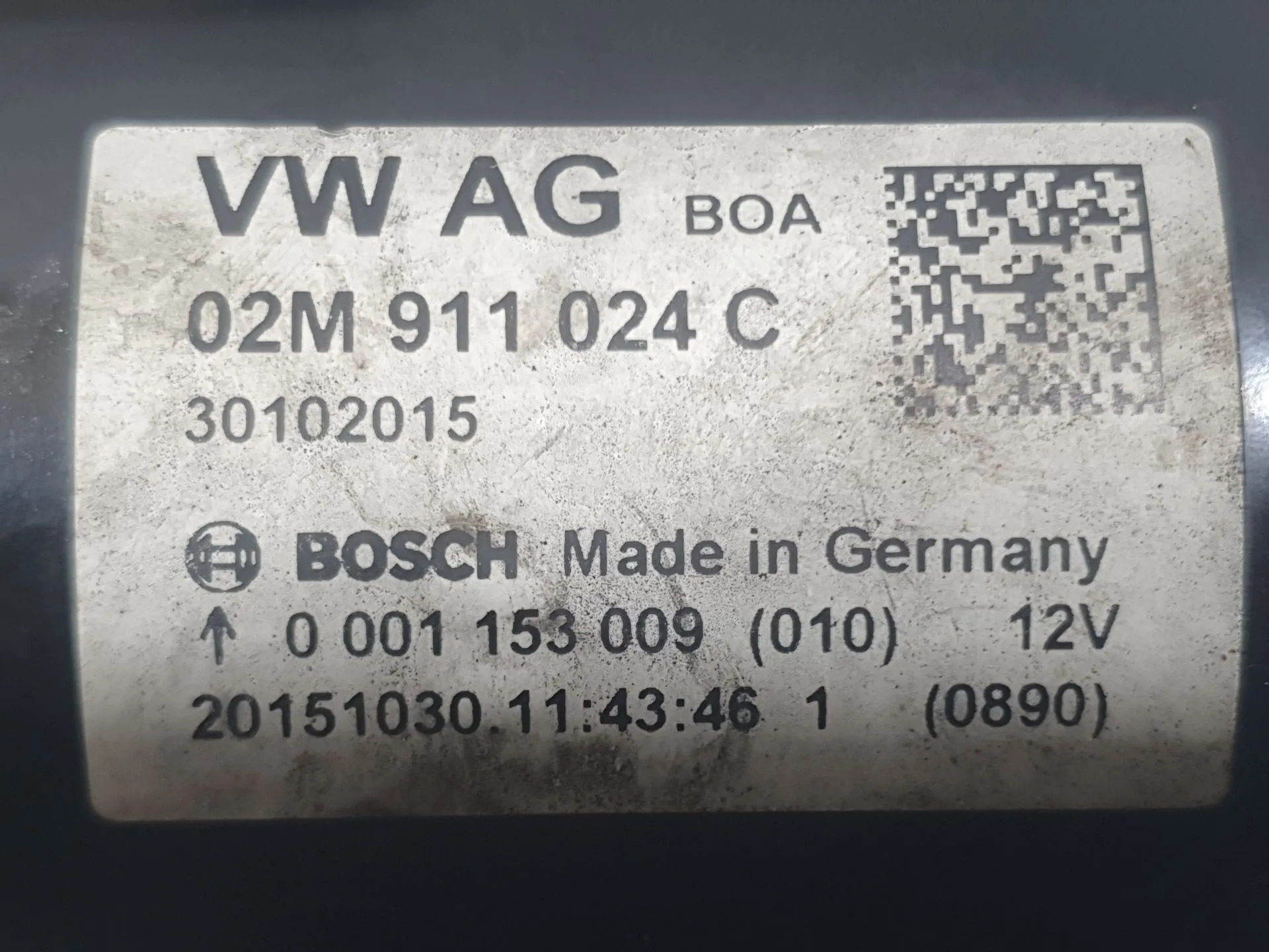 Motor Arranque para Audi Q3 (8Ub, 8Ug)