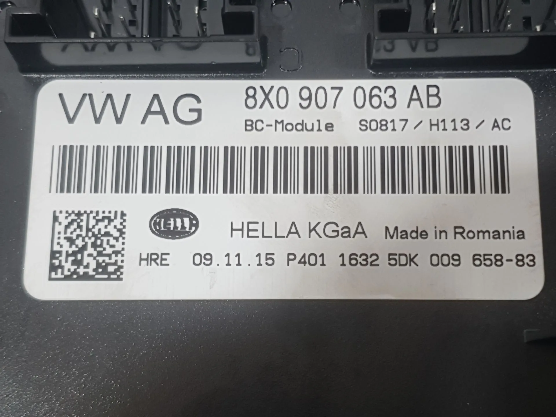 Caja Reles / Fusibles para Audi Q3 (8Ub, 8Ug)